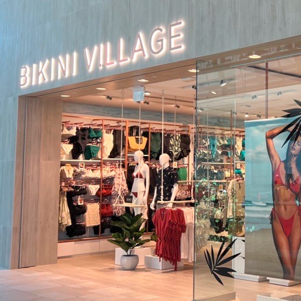 Bikini Village store at New Sudbury Centre in Greater Sudbury, Ontario 