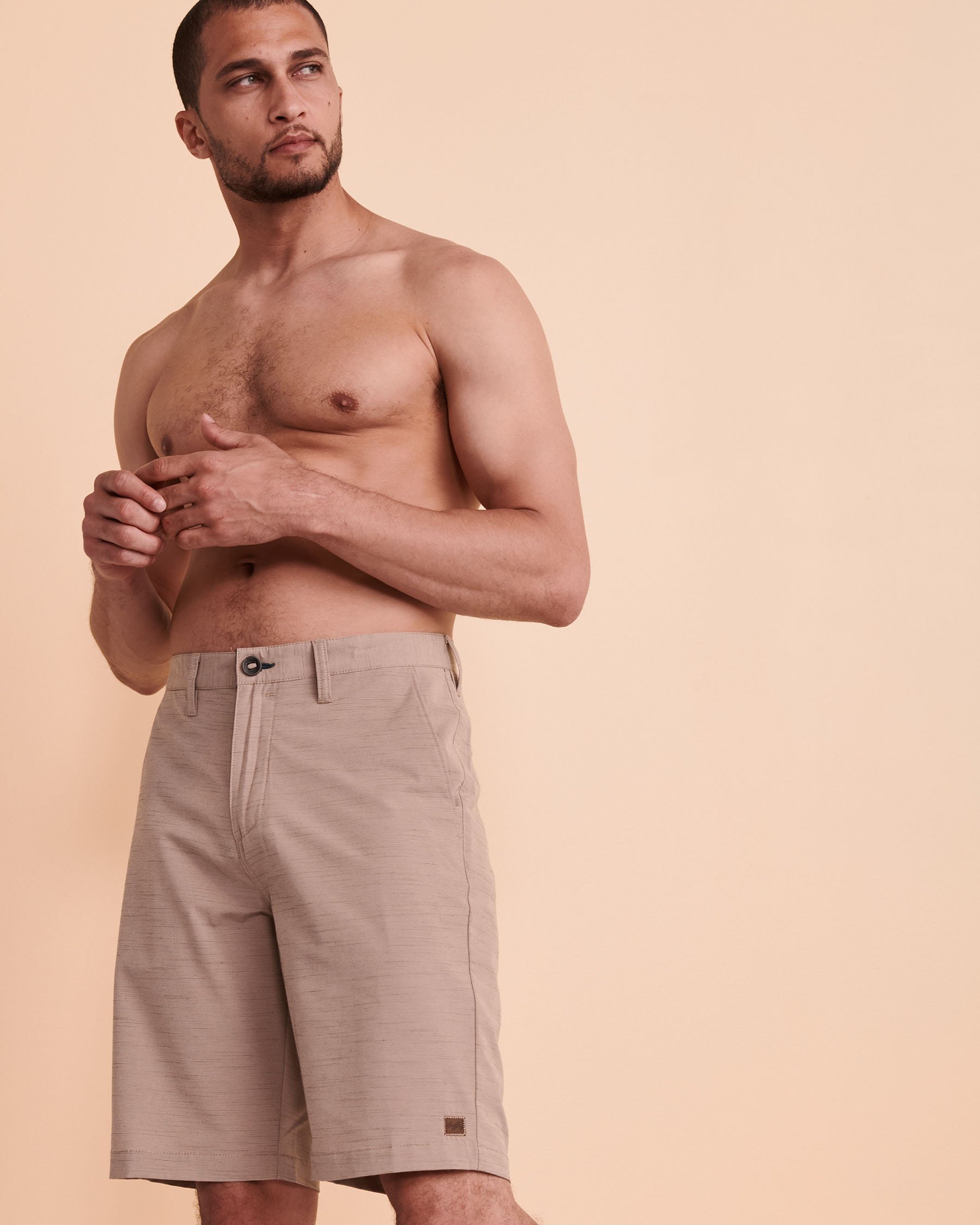 BILLABONG Crossfire Slub Hybrid Short Light khaki ABYWS00111 - View5