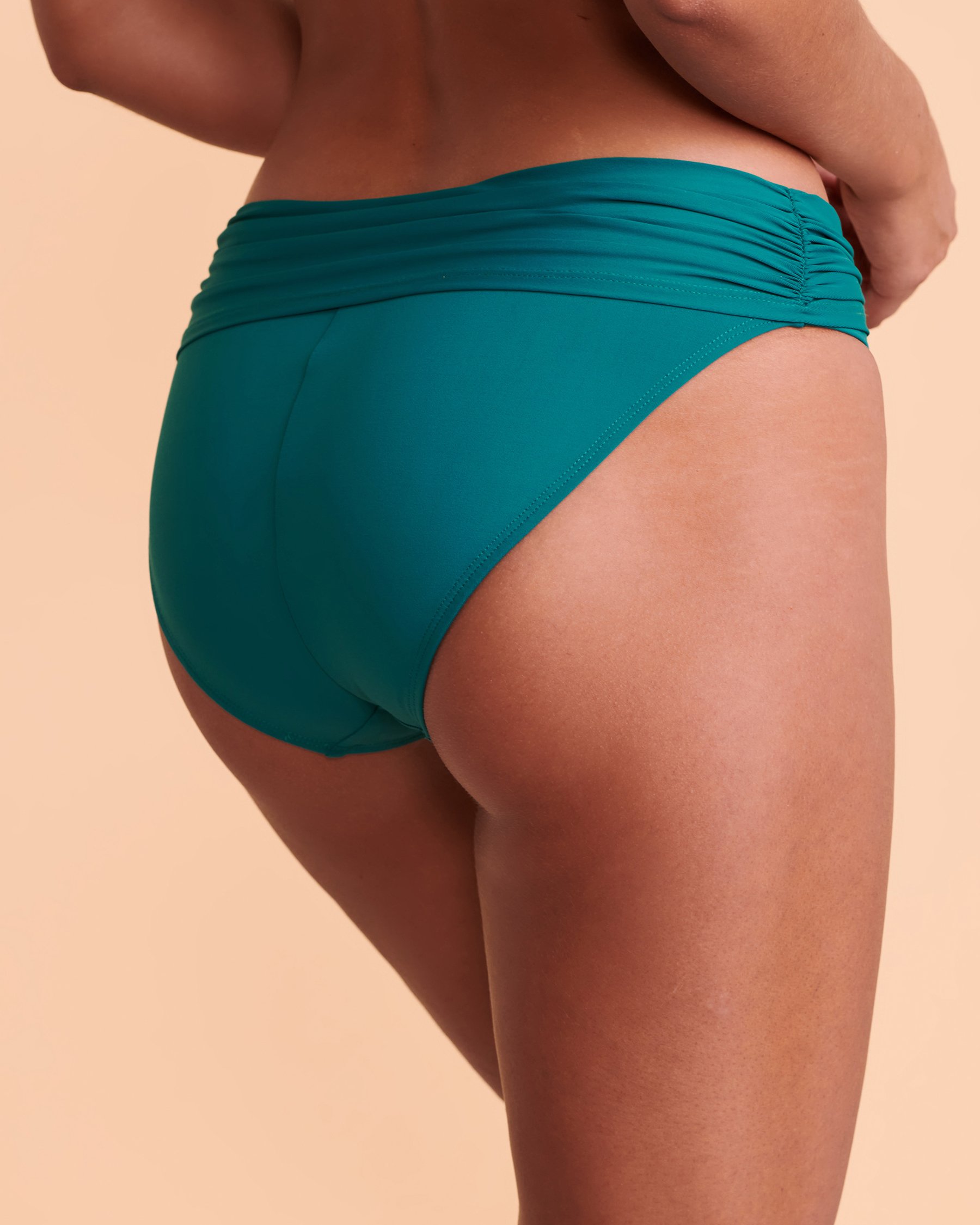 BLEU ROD BEATTIE Bas de bikini bande de taille torsadée KORE Eau profonde RBKK00511H - Voir3