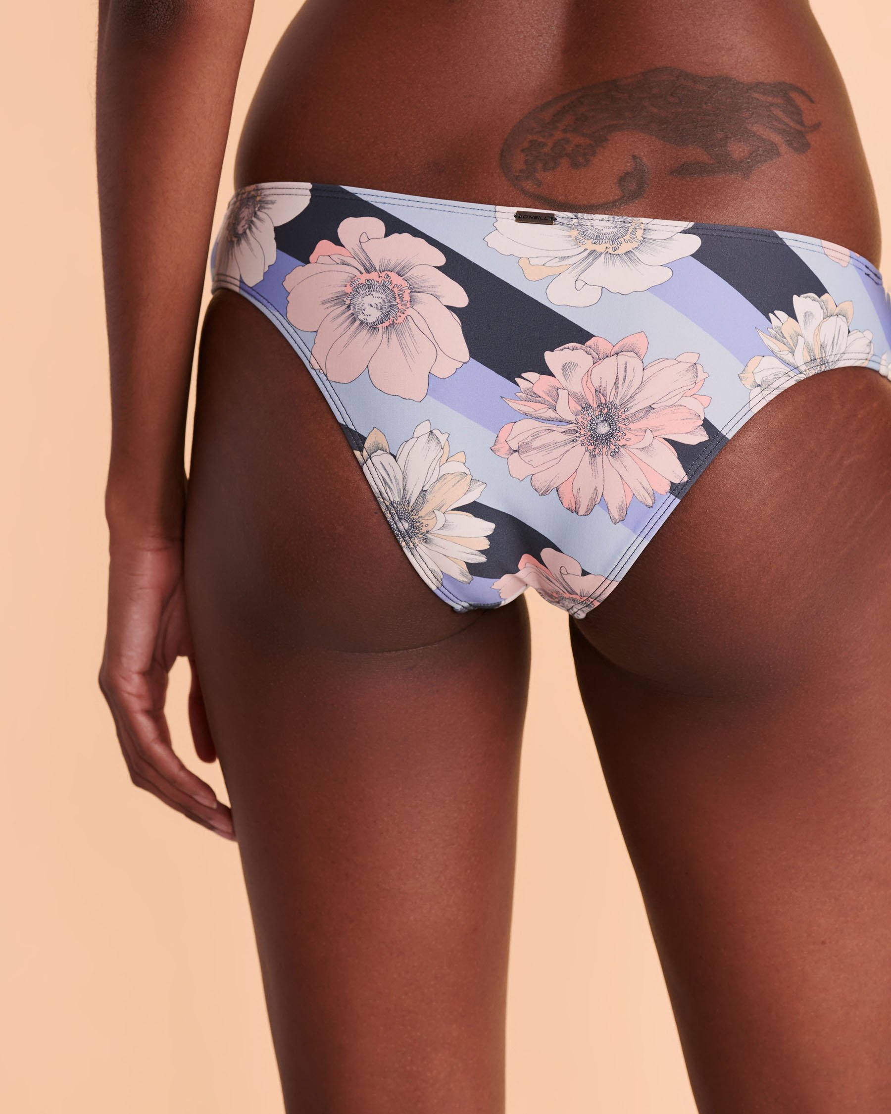 O'NEILL Bas de bikini hipster ROXBURY Rayures florales FA2474006B - View2