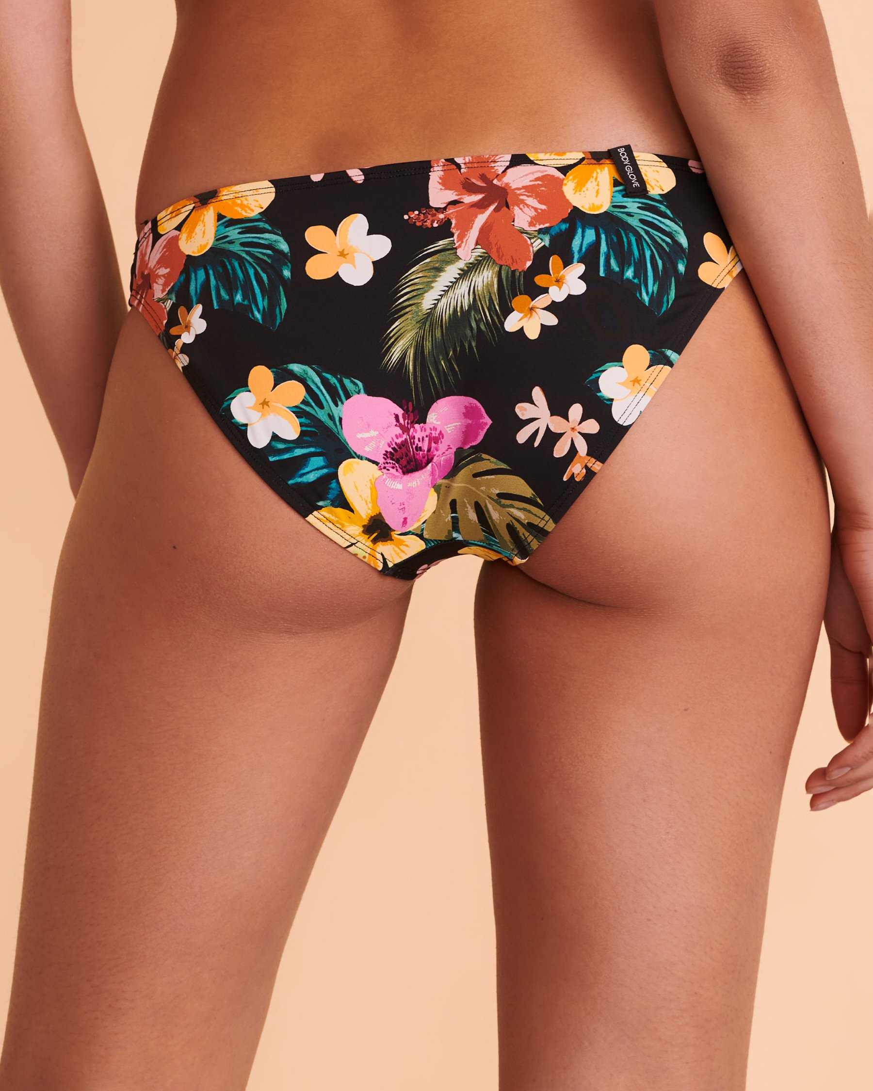 BODY GLOVE Bas de bikini TROPICAL ISLAND Floral noir 3959135 - View2