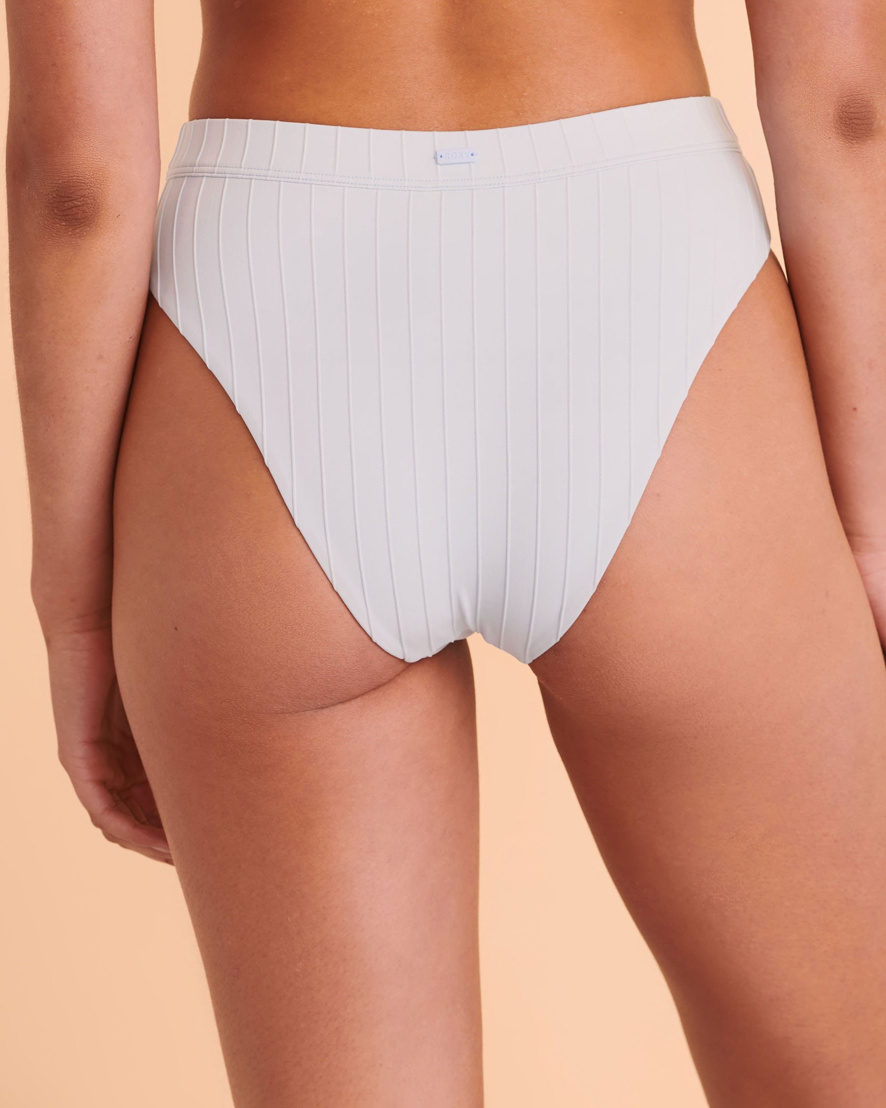 ROXY Bas de bikini taille haute THE SHOREY Bleu bébé ERJX404328 - View2