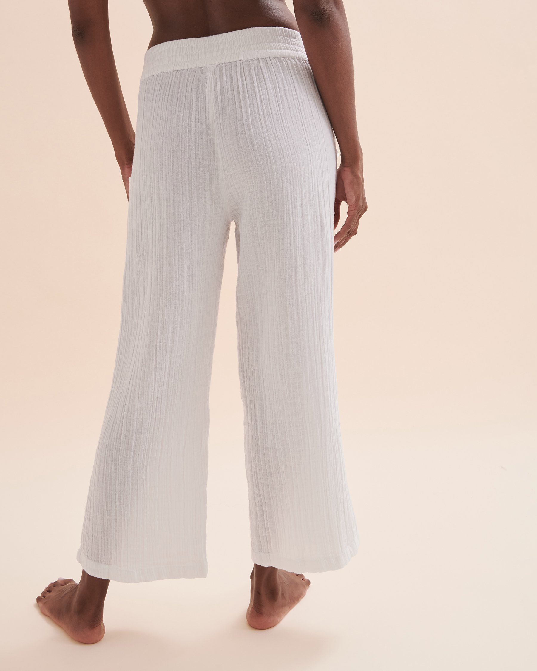 RIP CURL Pantalon de plage jambe large Premium Surf Blanc GPAAC1 - View2