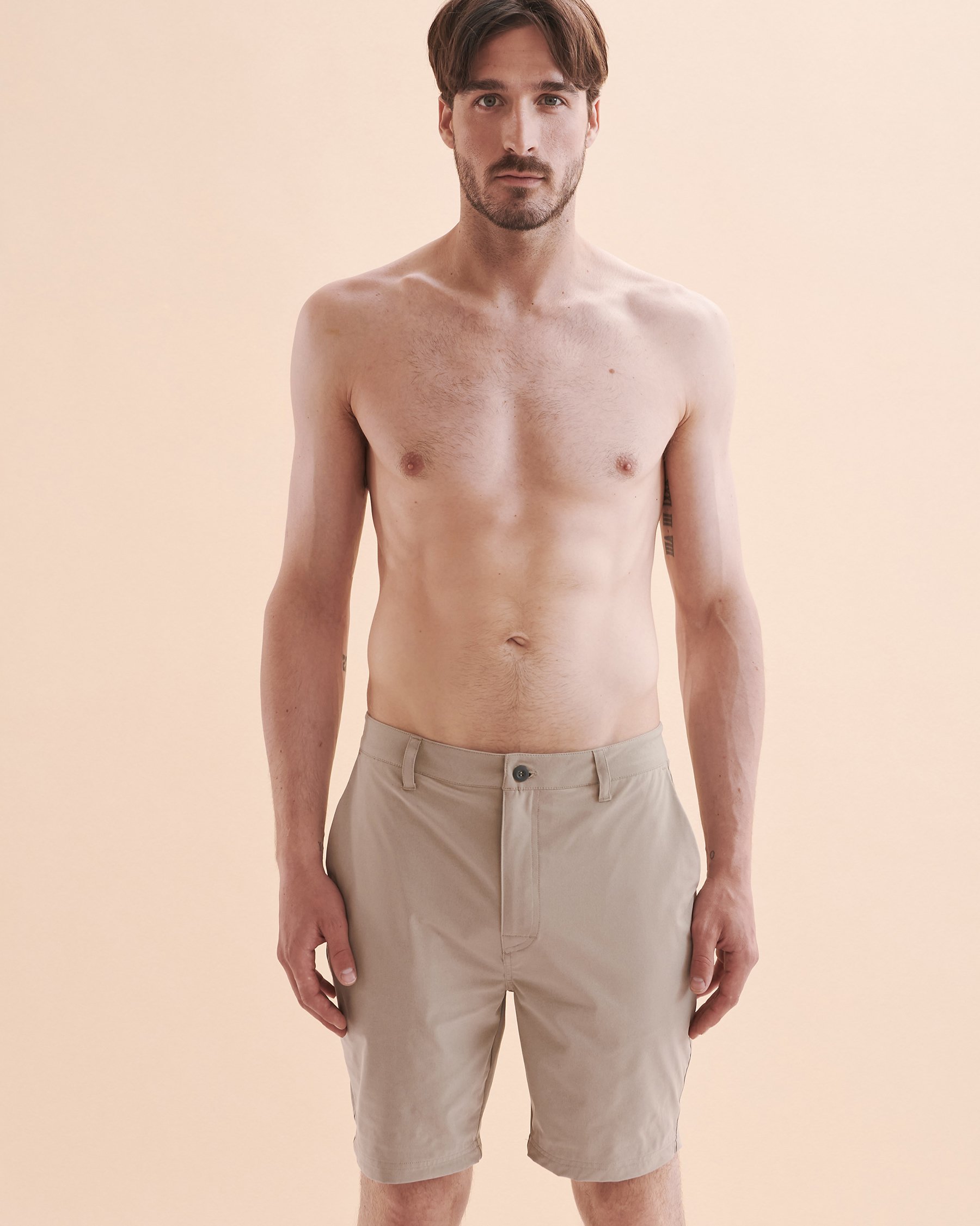 SAXX Go To Town Hybrid Shorts Vintage Khaki SXSP06L - View6