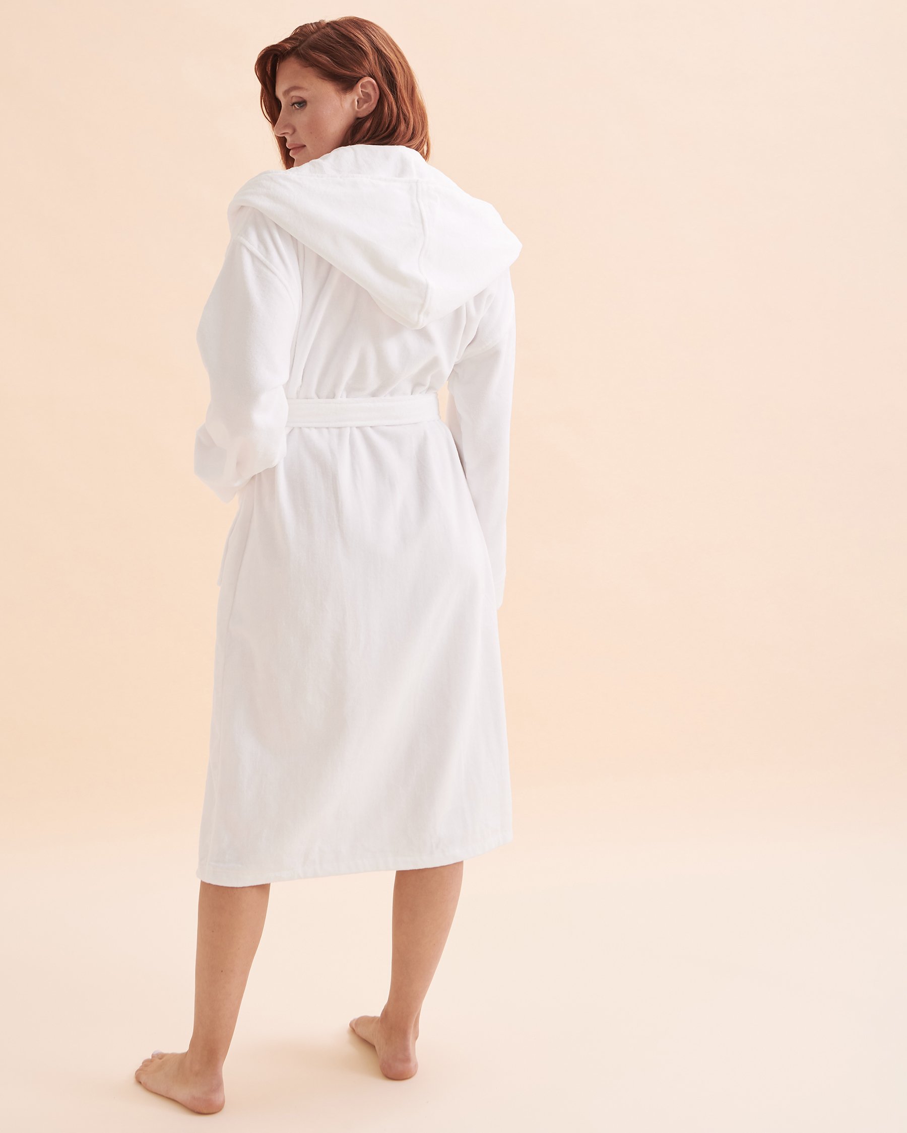 MY BIKINI STORY Terry Spa Robe Brilliant white 09200008 - View2