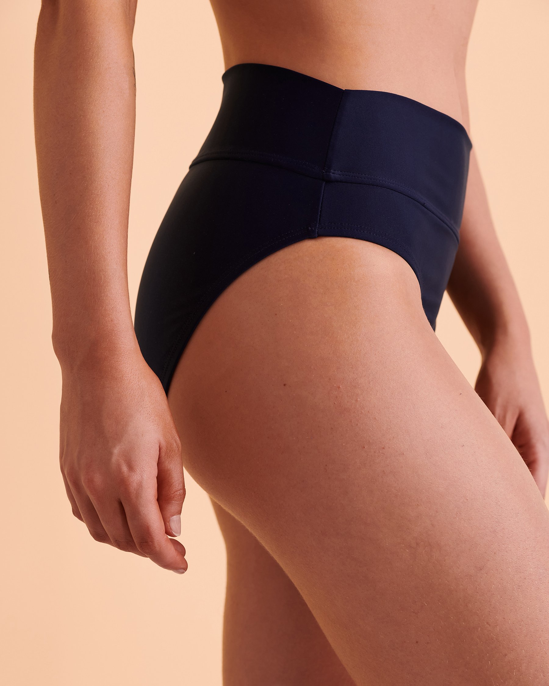 NAUTICA Bas de bikini taille mi-haute Core Marine 8LB306A - Voir3