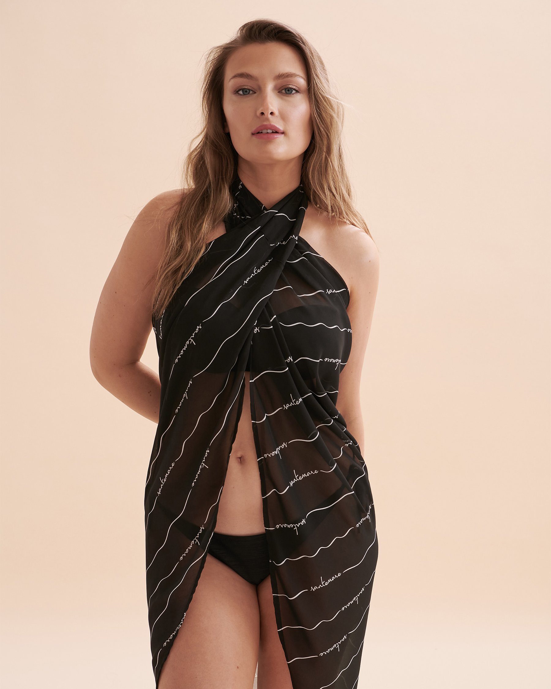 SANTEMARE Chiffon Pareo Santemare wave 09200006 - View3