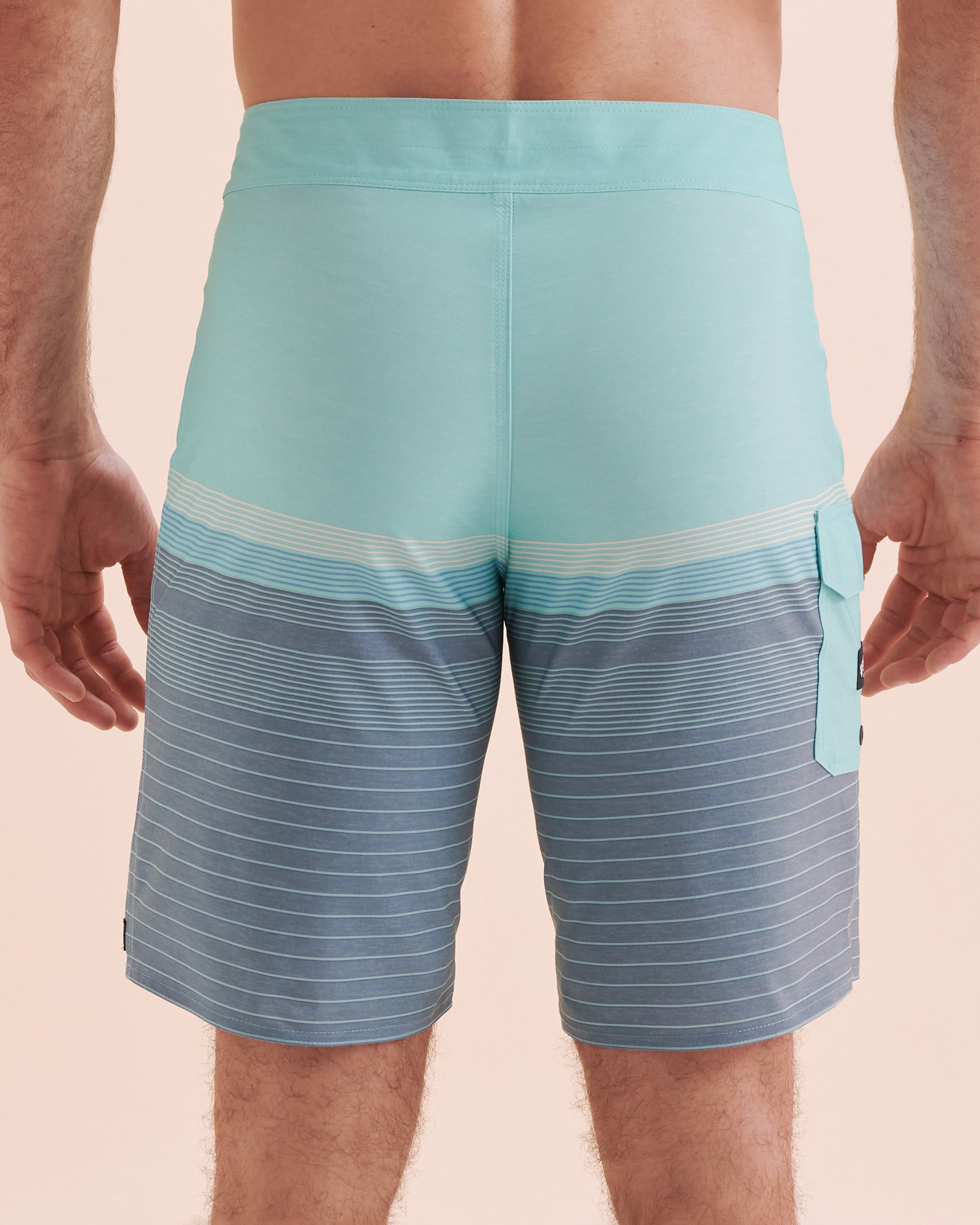 BILLABONG All Day Heather Strip Pro Boardshort Swimsuit Blue ABYBS00477 - View5