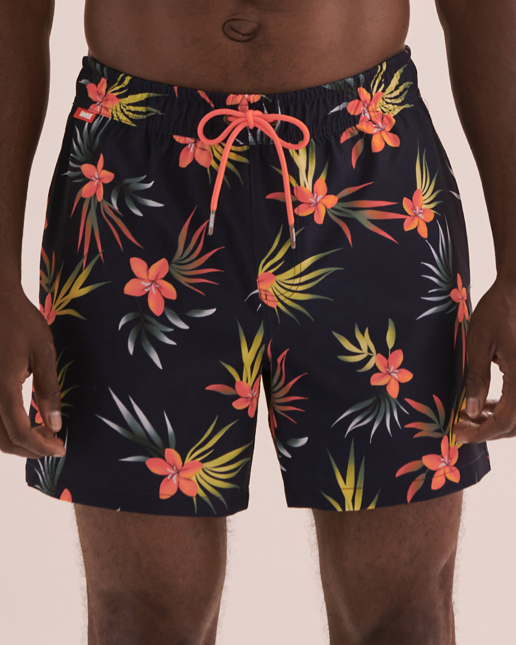 HAMABE Maillot volley Bleu marine/Tropiques 03100036 - View1