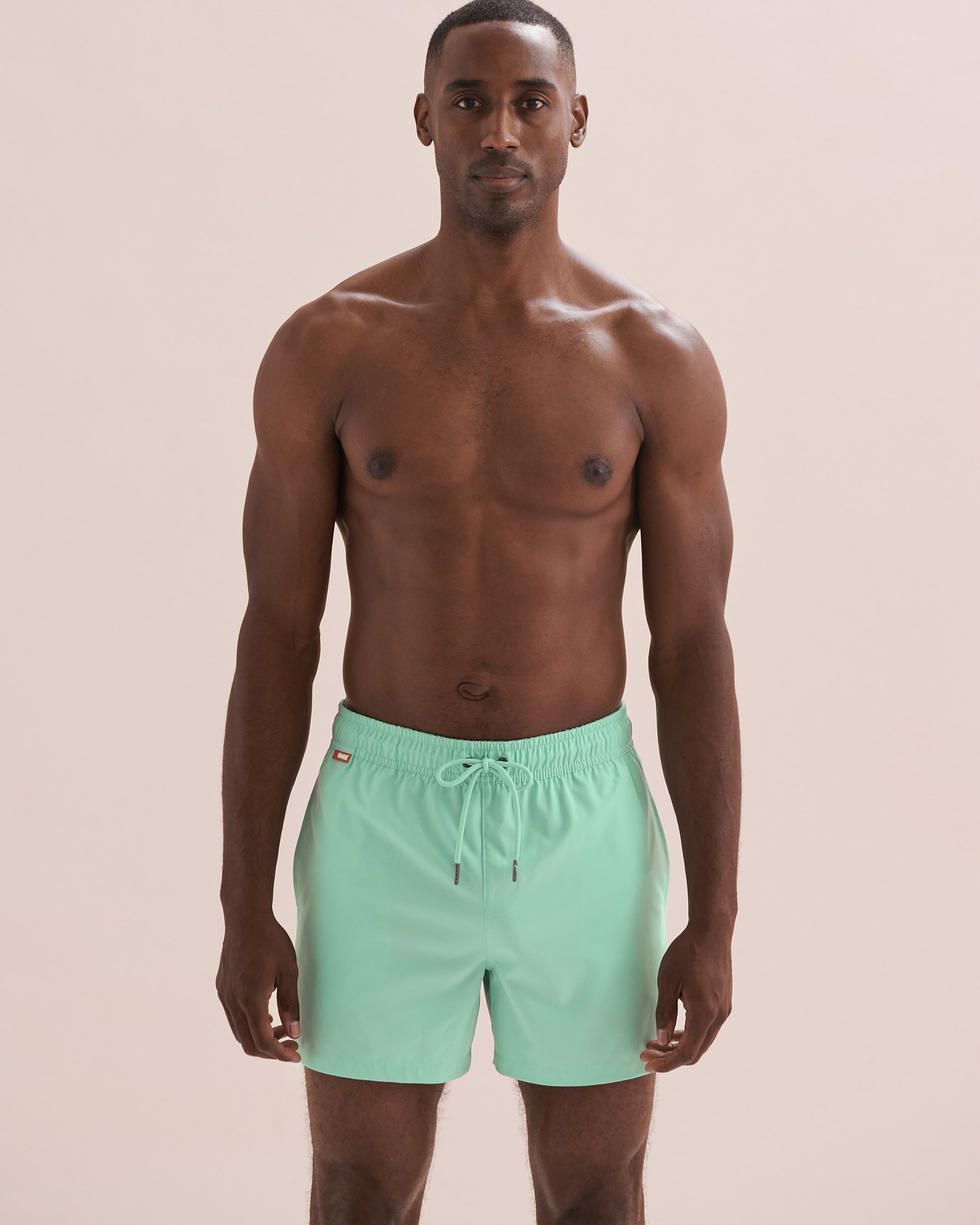 HAMABE Volley Swimsuit Ocean Wave Blue 03100037 - View5