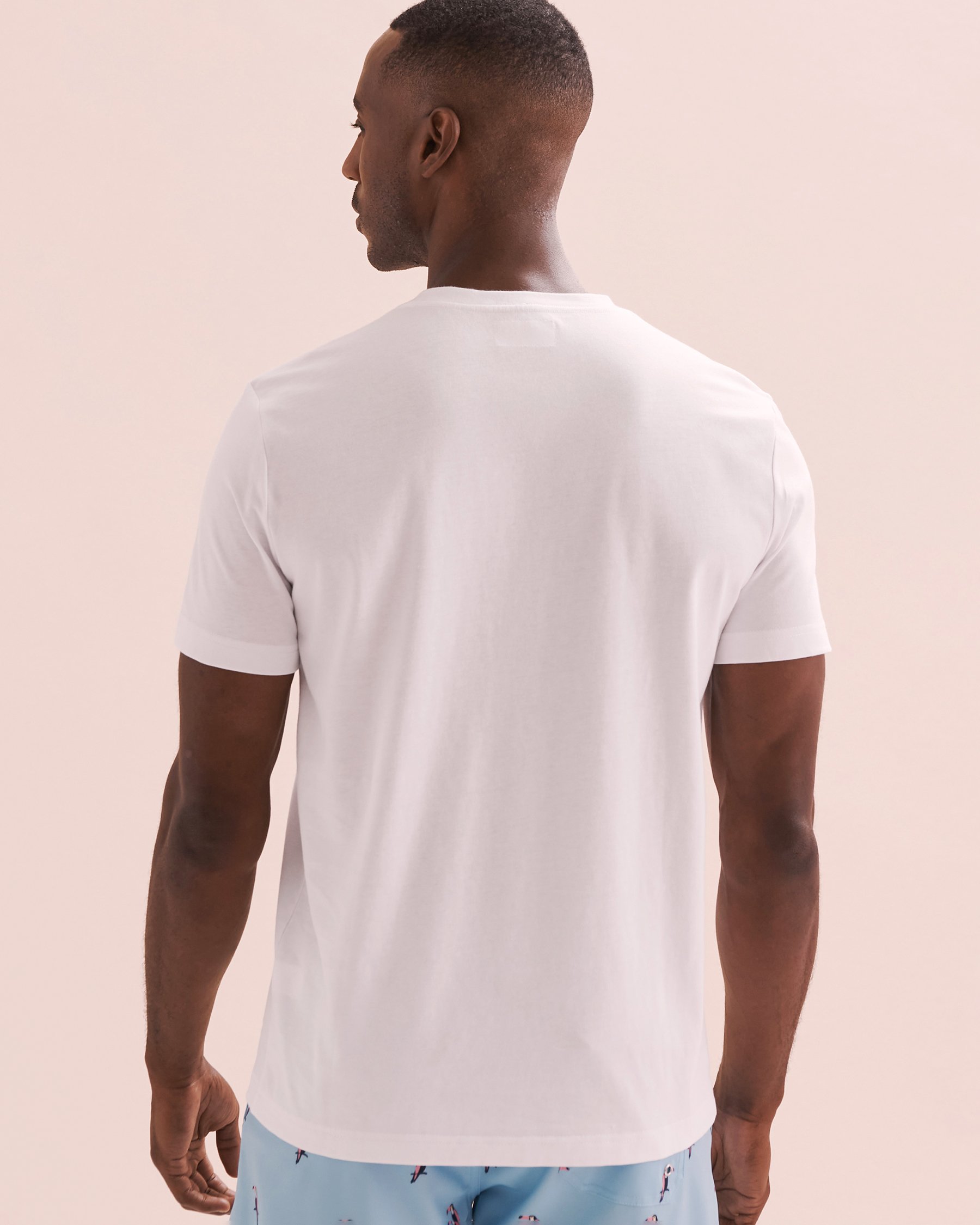 BERMIES Surf Banana T-shirt White SURF BANANA - View5