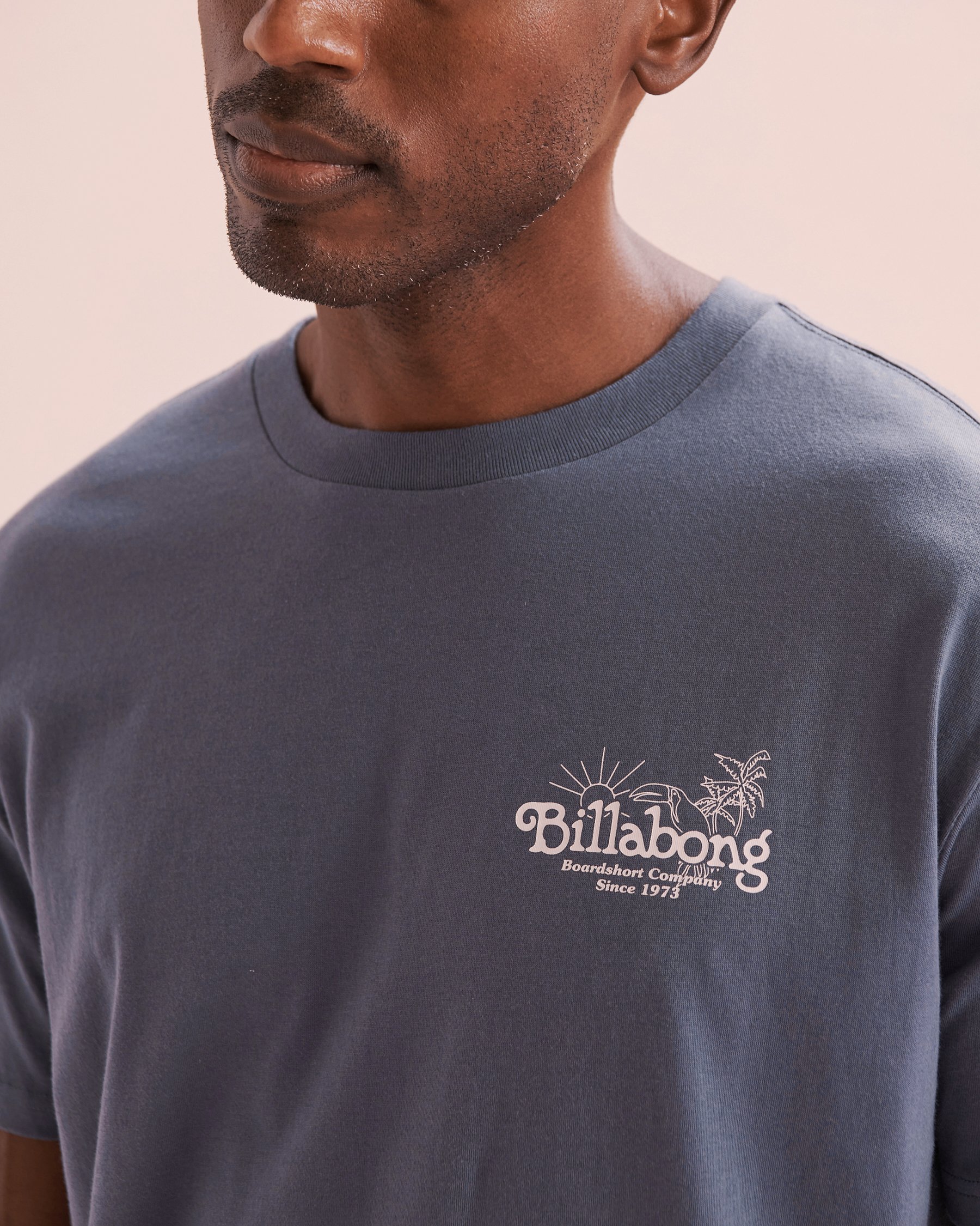 BILLABONG Lounge T-shirt Slate Blue ABYZT02529 - View3