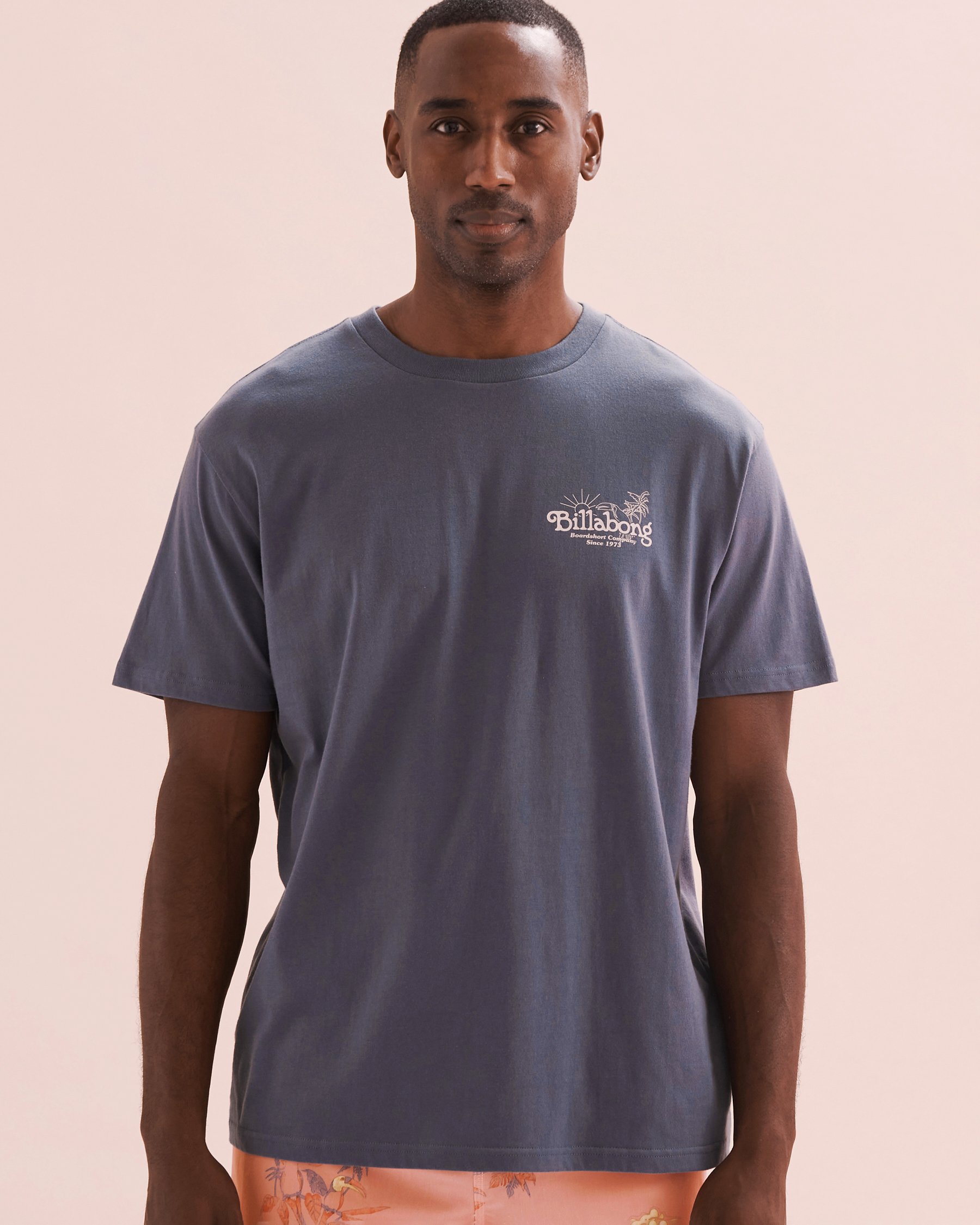 BILLABONG Lounge T-shirt Slate Blue ABYZT02529 - View4