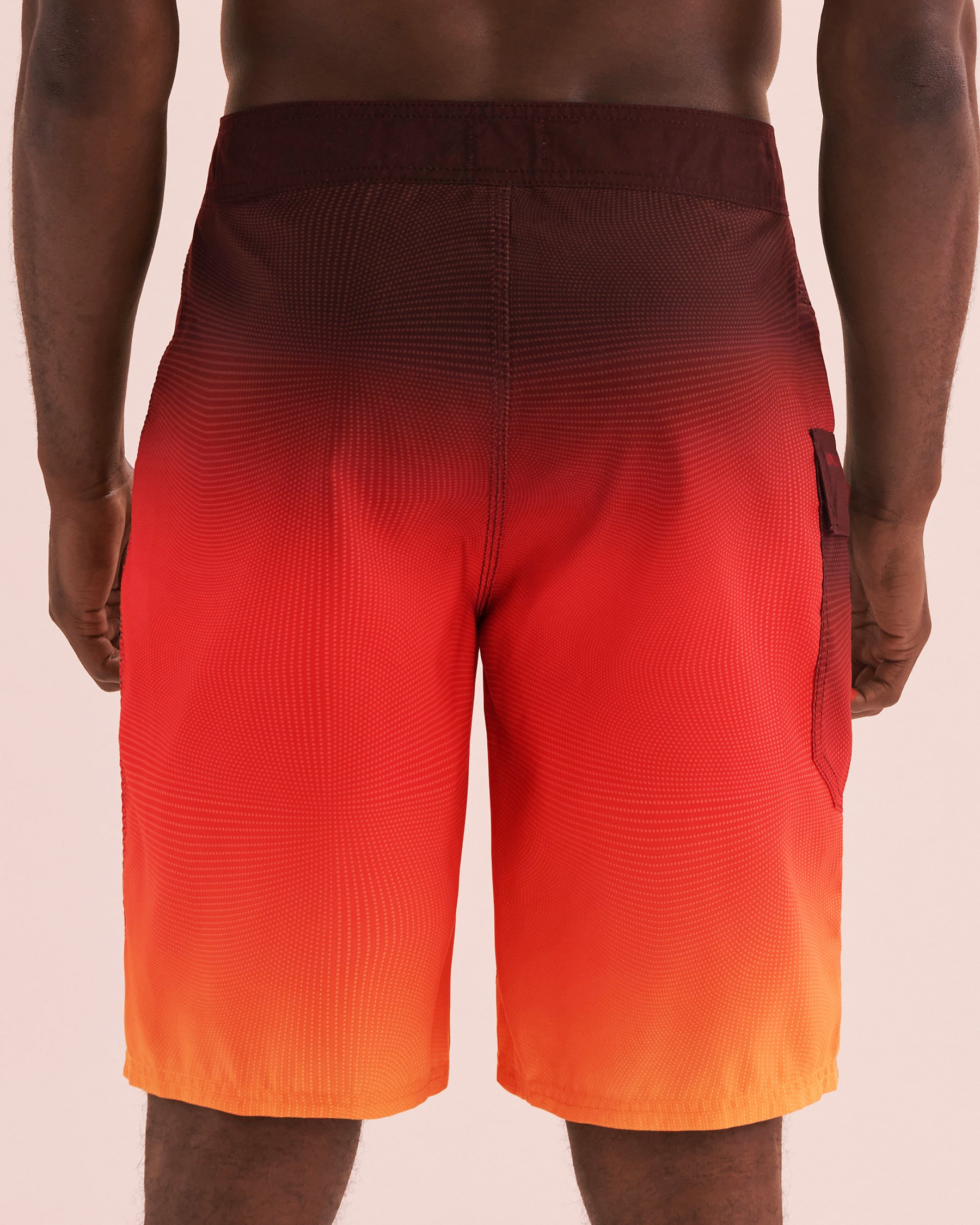 RIP CURL Maillot boardshort Shock Noir/Rouge/Jaune 09DMBO - View2