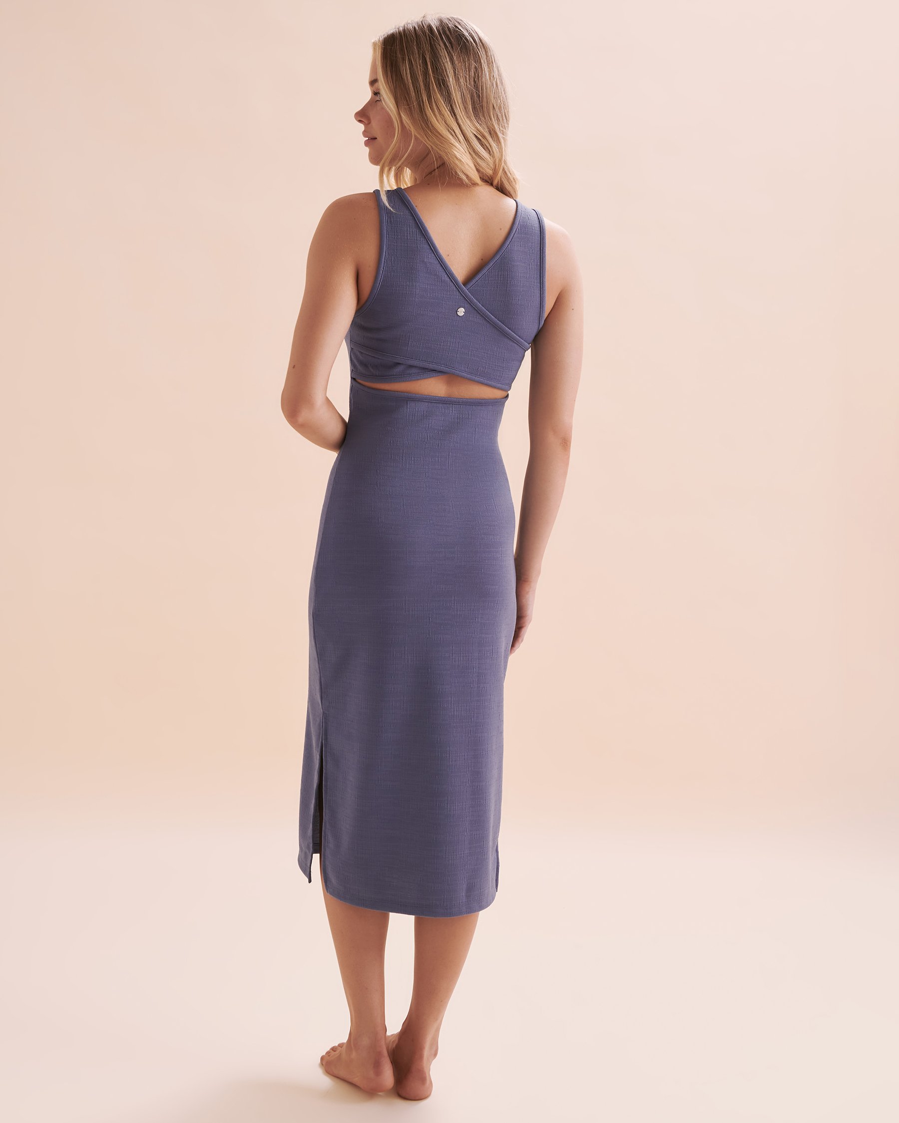 ROXY Robe longue Good Keepsake Bleu côtier RD10411AA200 - View2