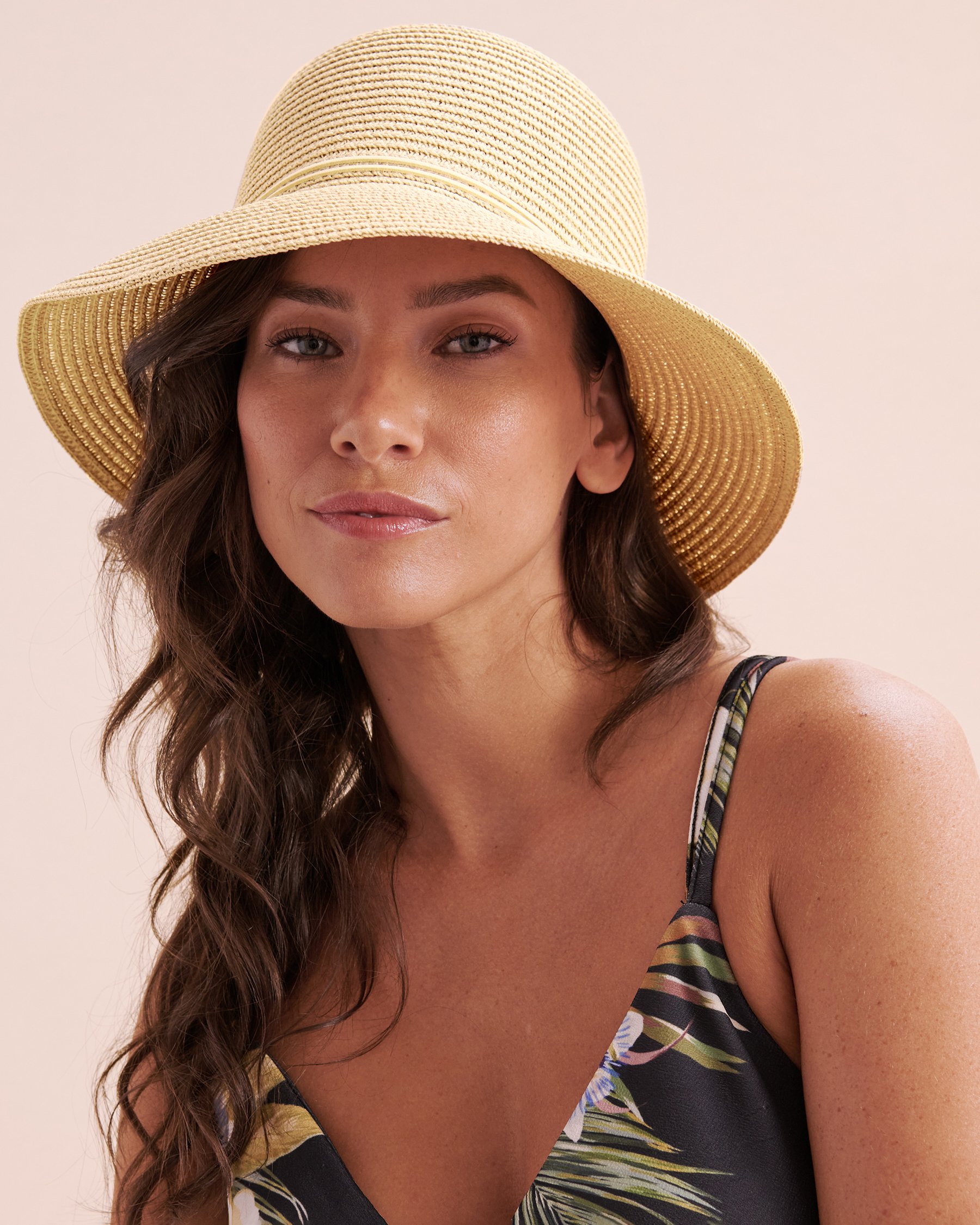 SARAJANE Bucket Hat with Starfish Ribbon Beige 24SJ2162 - View1