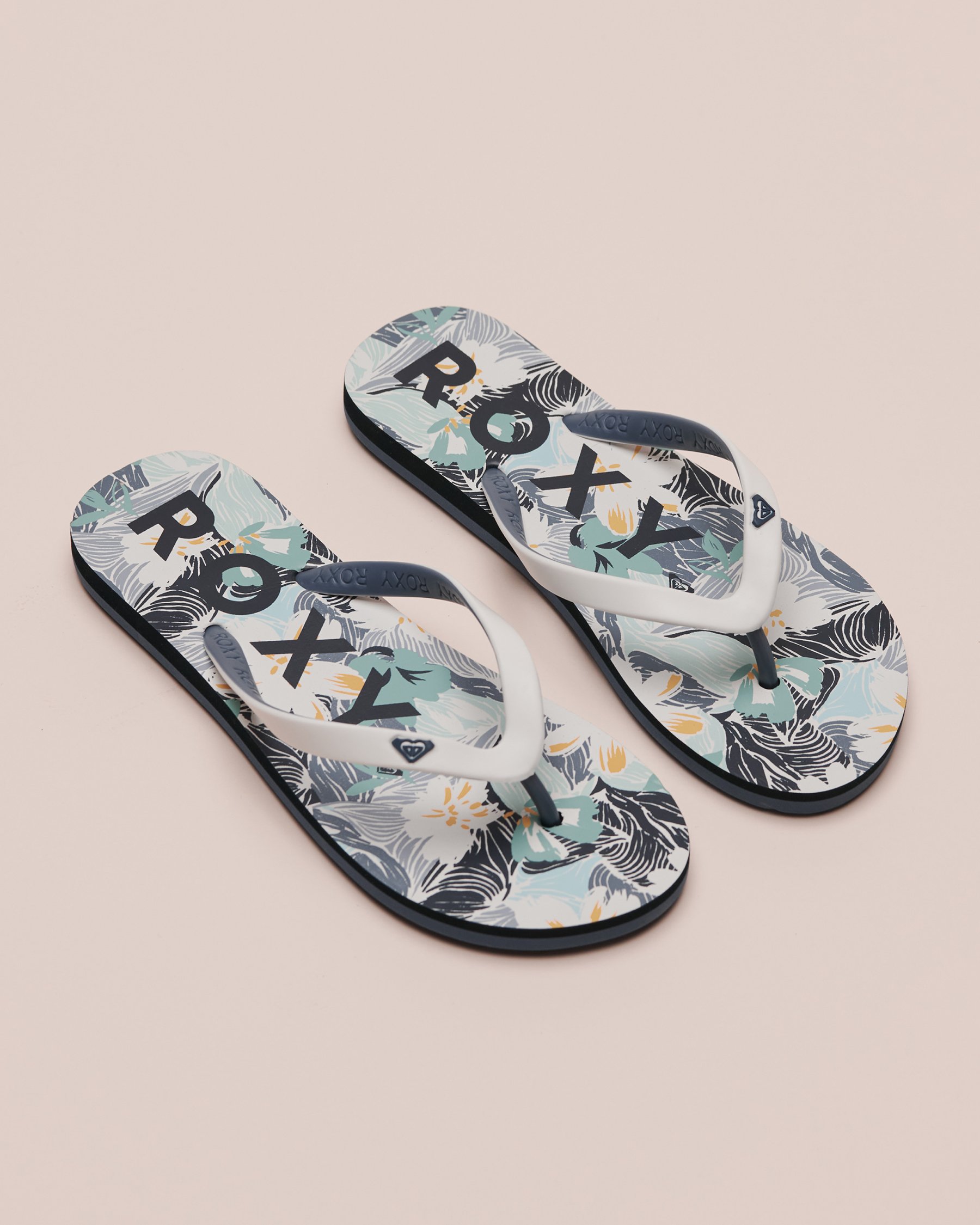 ROXY Tahiti VII Flip-Flops Smooth Blue Waters 13869580 - View1