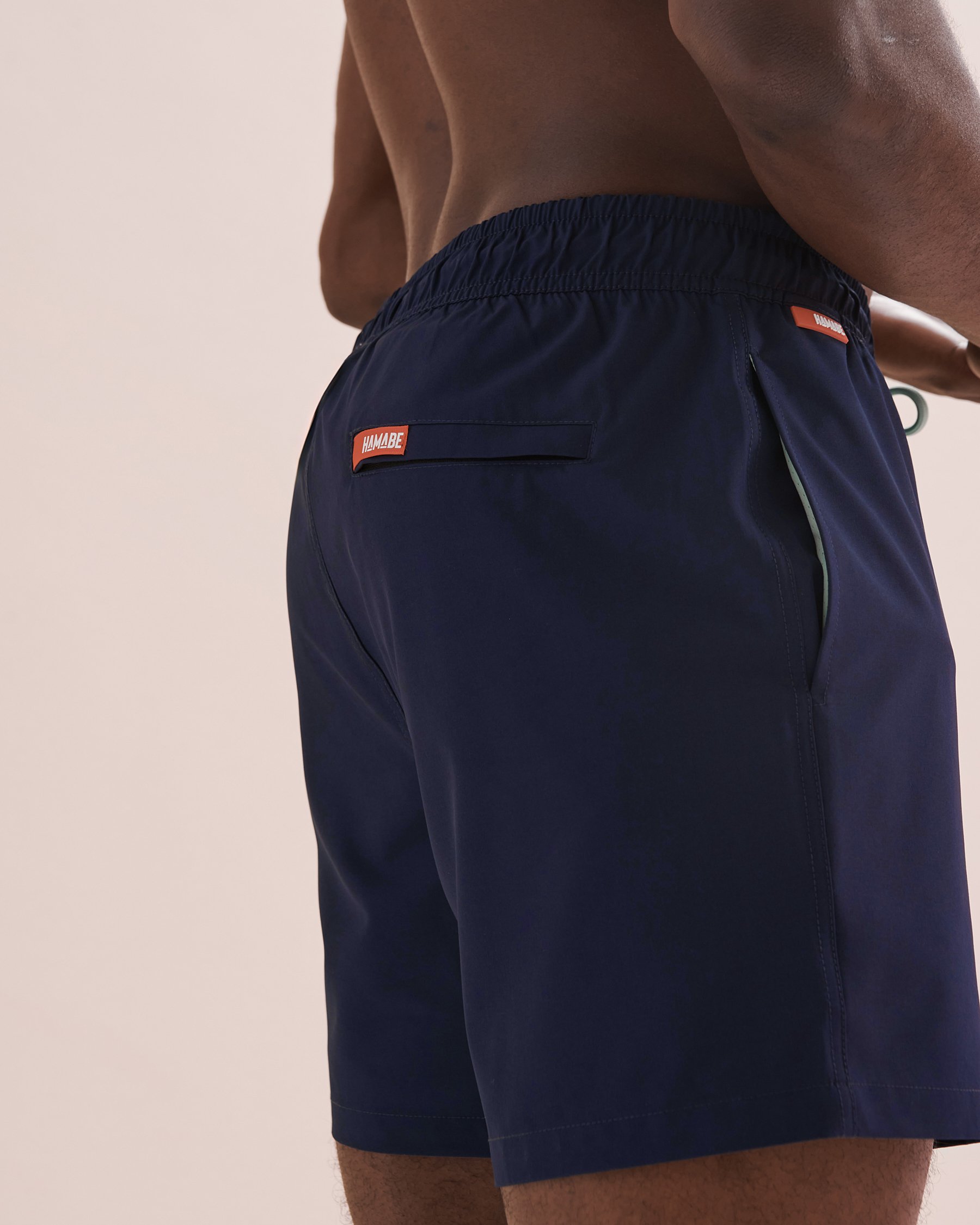 HAMABE Maillot volley Bleu marine 03100036 - Voir5