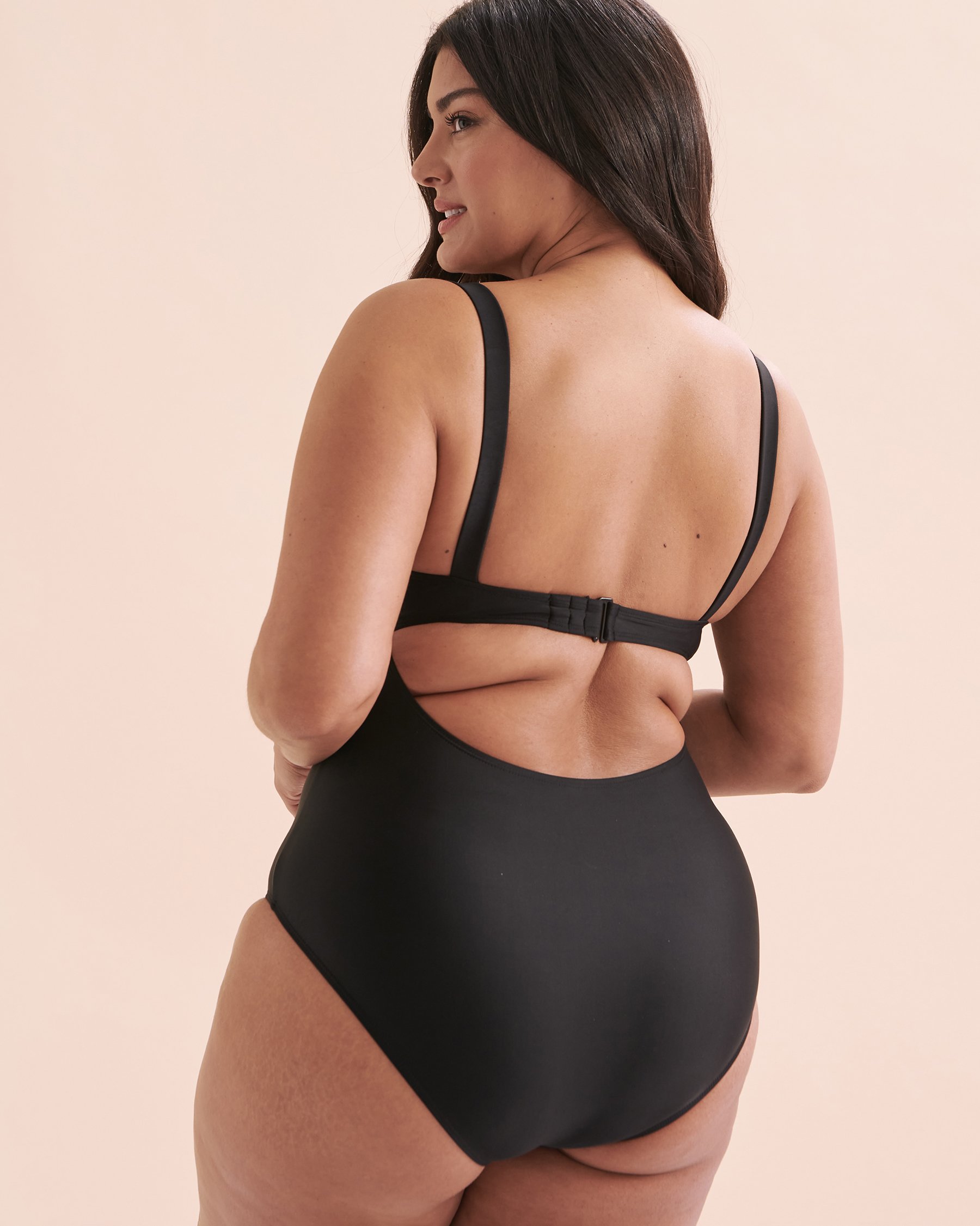 BODY GLOVE Smoothies Eli Plunge One-piece Swimsuit Black 3950658 - View2