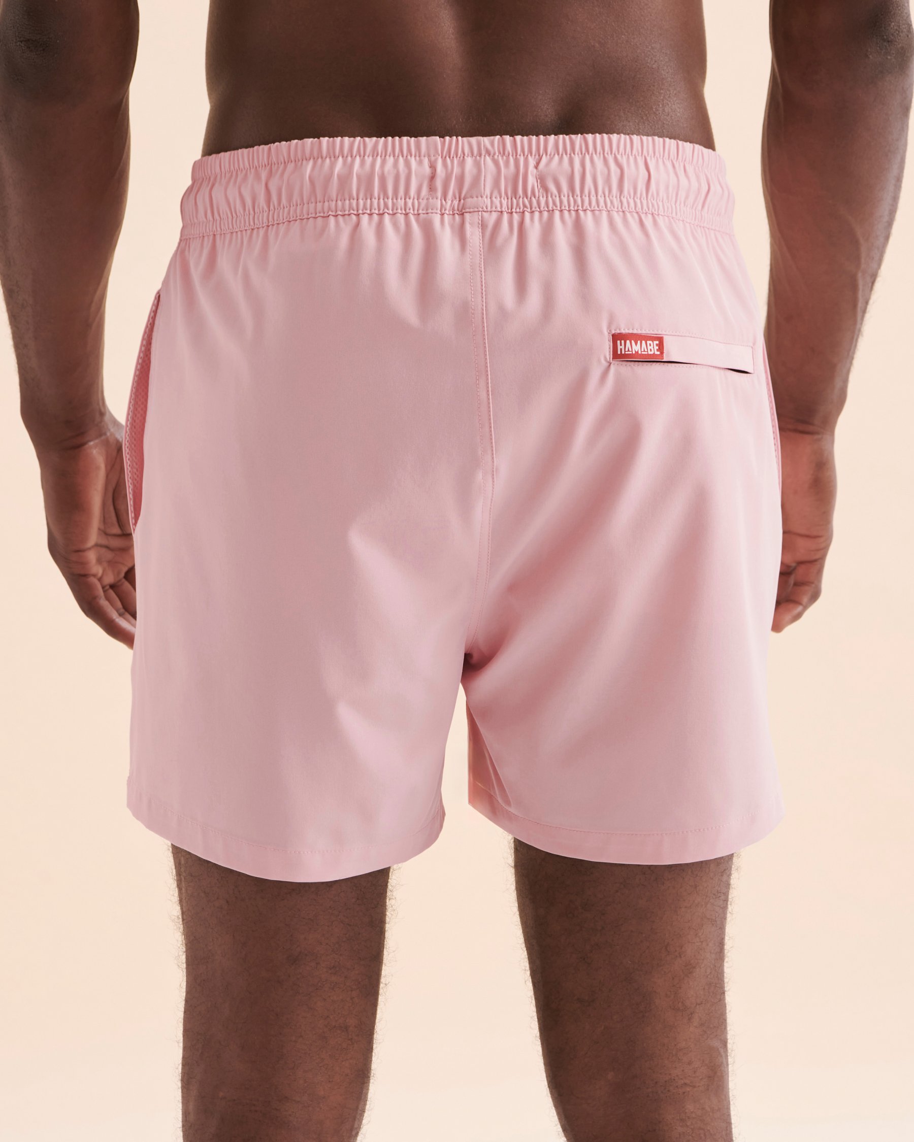 HAMABE Volley Swimsuit Pink 03100024 - View2