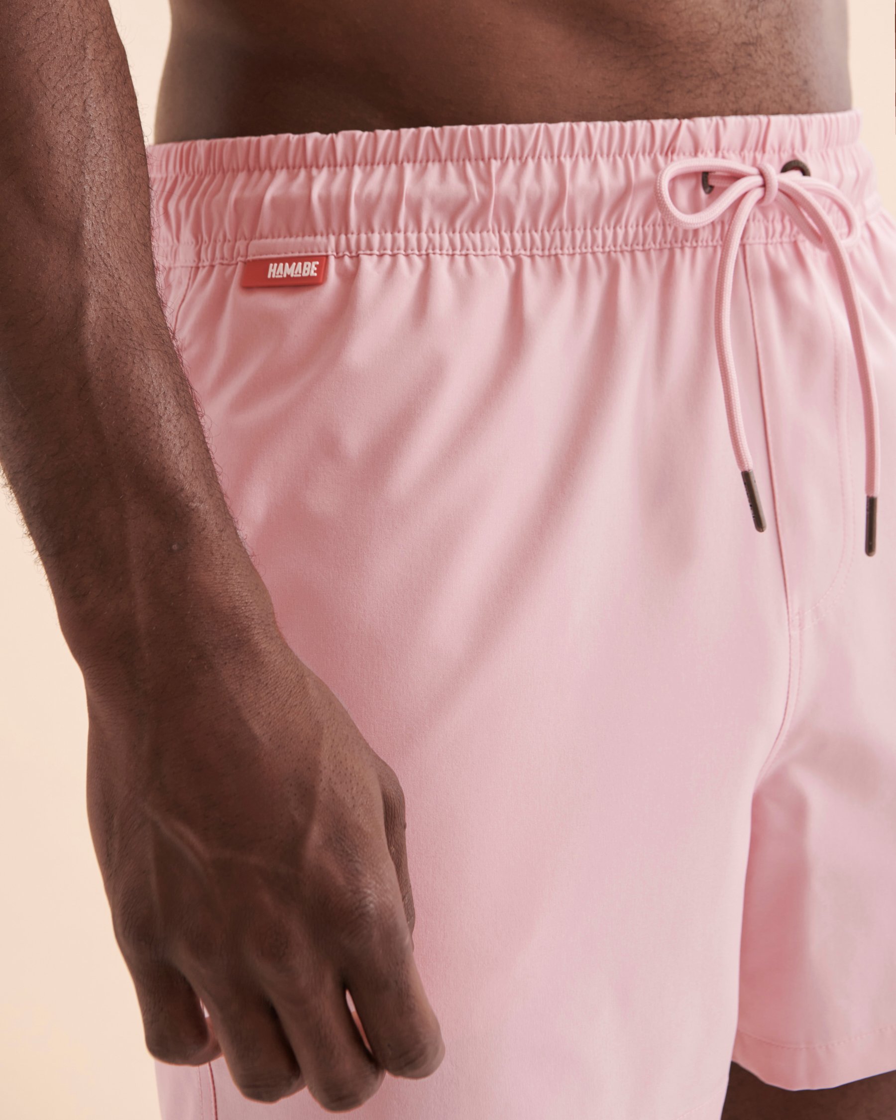 HAMABE Volley Swimsuit Pink 03100024 - View3