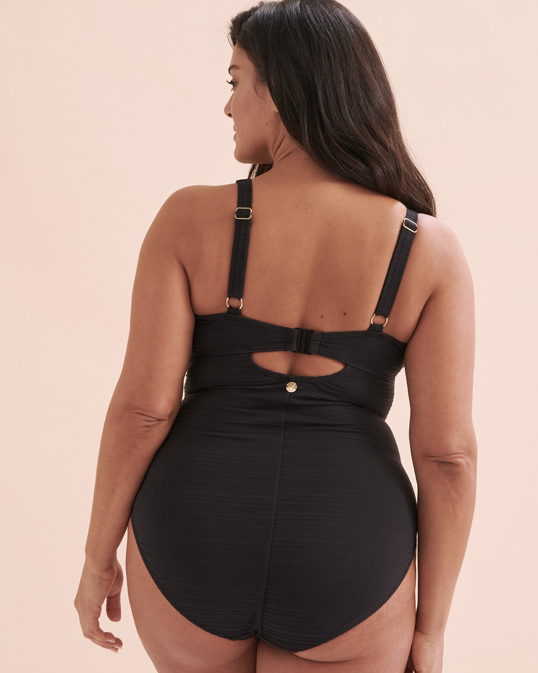 ARTESANDS Aria Cezanne D/DD Cup Cut-out One-piece Swimsuit Black AT1763GA - View7