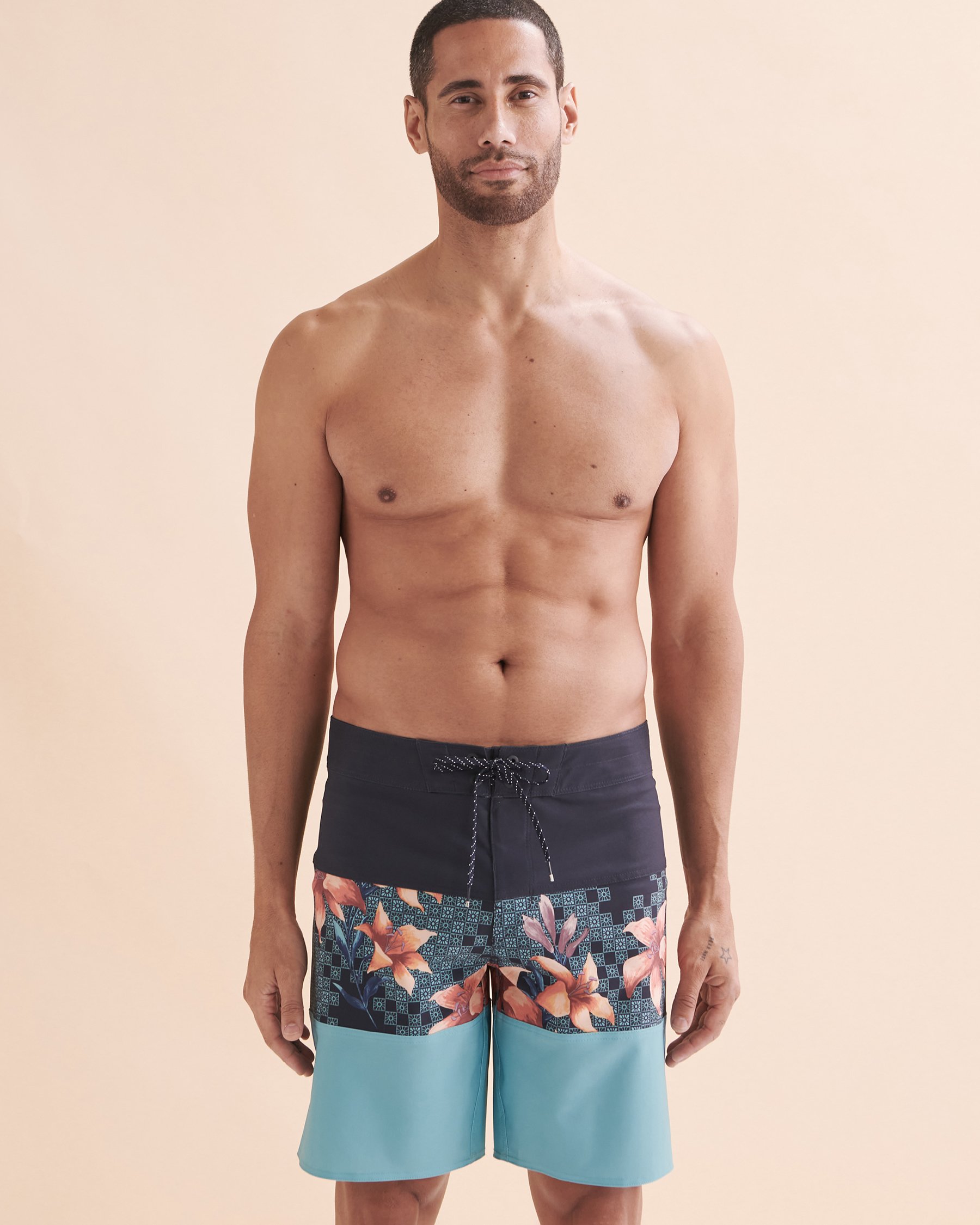 BILLABONG Tribong Pro Boardshort Swimsuit Blue Tropical ABYBS00454 - View5