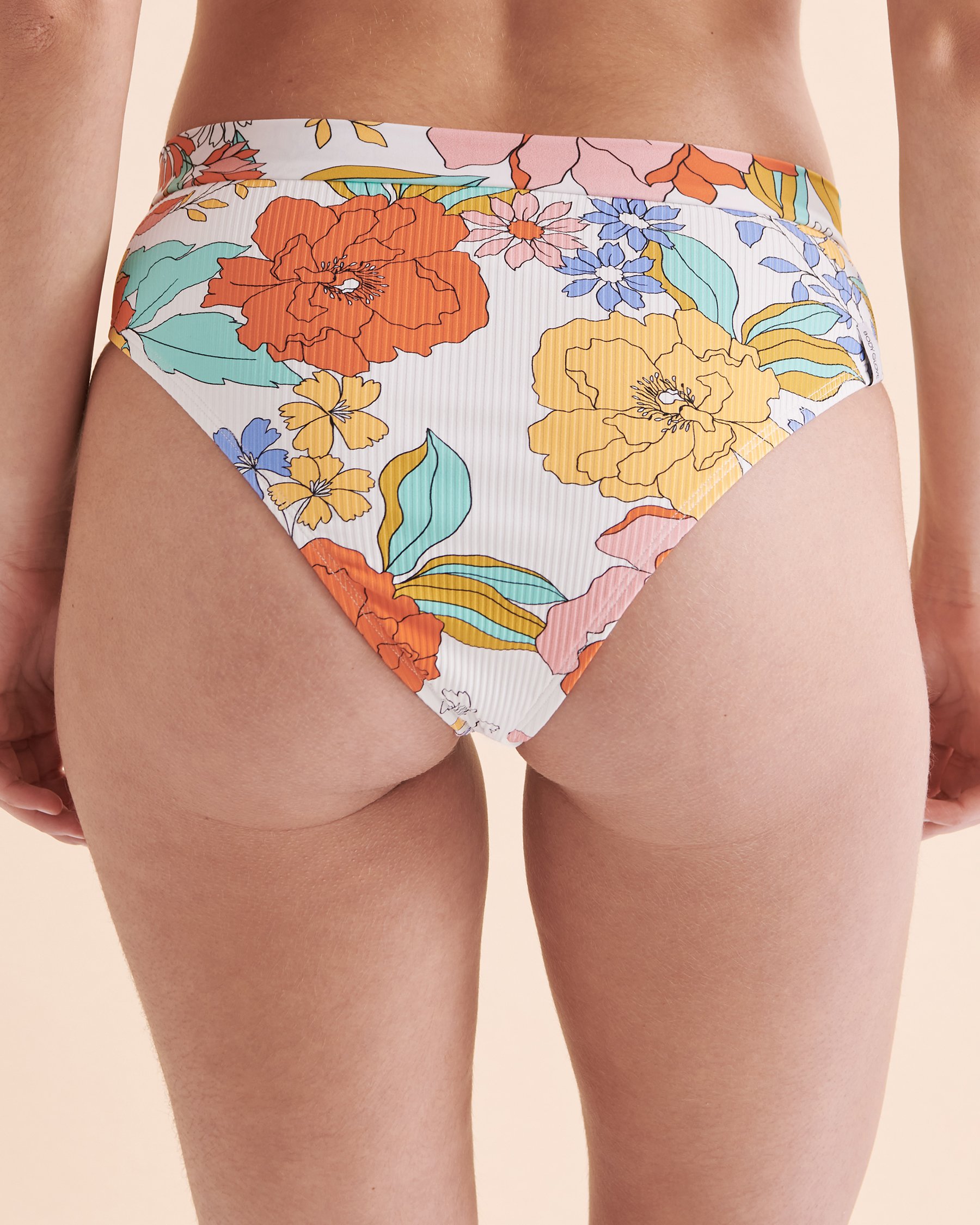 BODY GLOVE Imagine Marlee High Waist Cheeky Bikini Bottom Floral 39638150 - View2