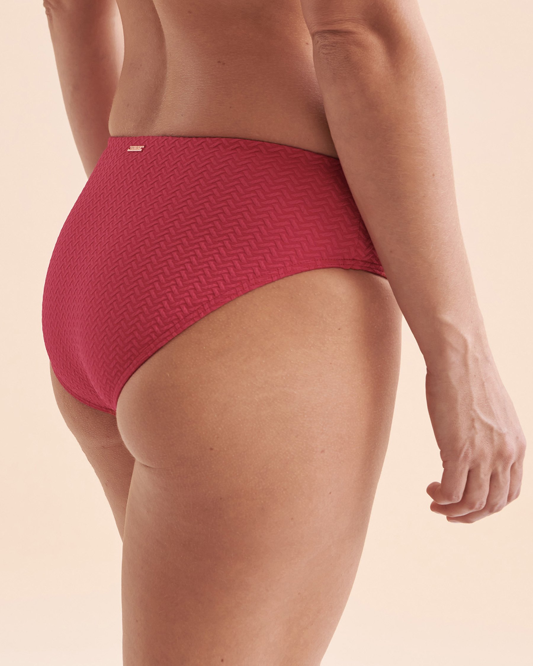 SEA LEVEL Mid Rise Bikini Bottom Raspberry SL4015NV - View3