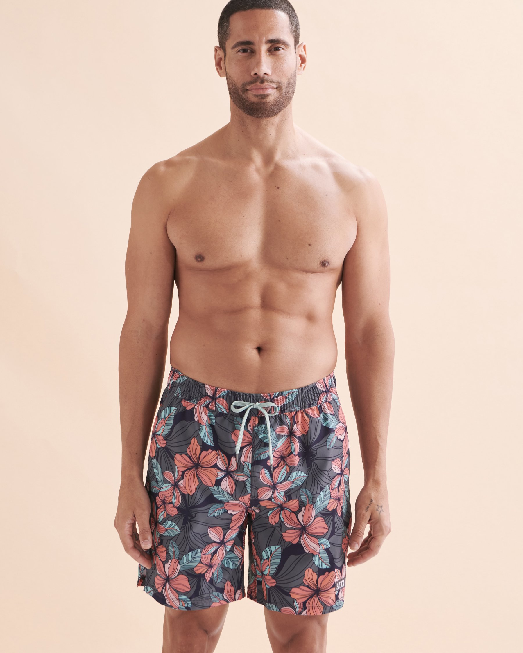 SAXX Oh Buoy Volley Swimsuit Maritime Jungle SXSW04L - View5