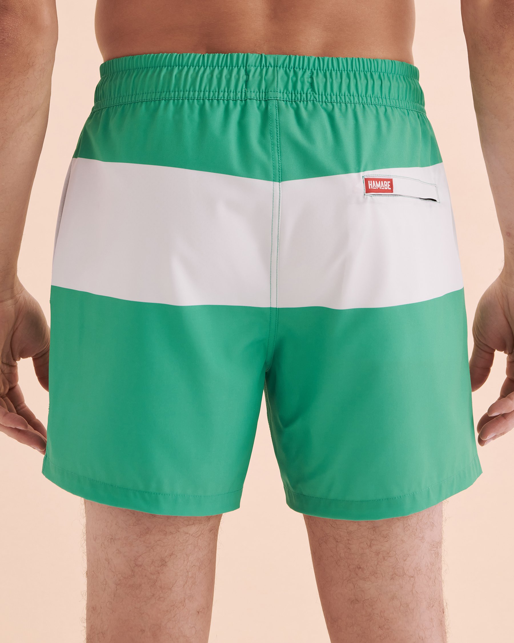 HAMABE Maillot volley Rayures blanches et vertes 03100028 - Voir6