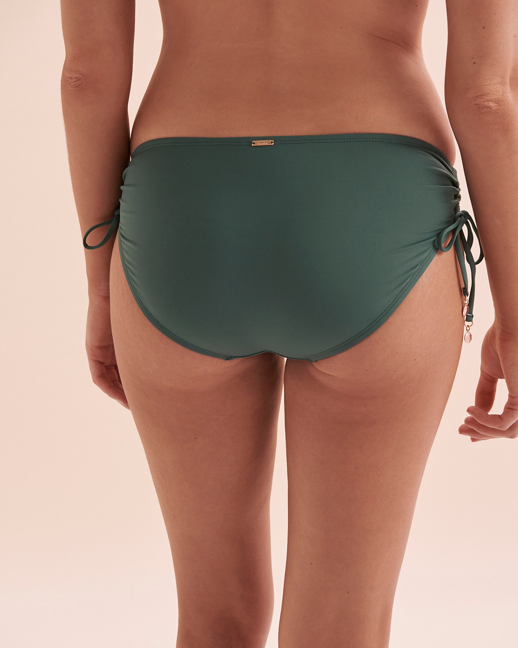 ANNE COLE Bas de bikini noué aux hanches Alex Live In Color Vert MYMB30001 - View2