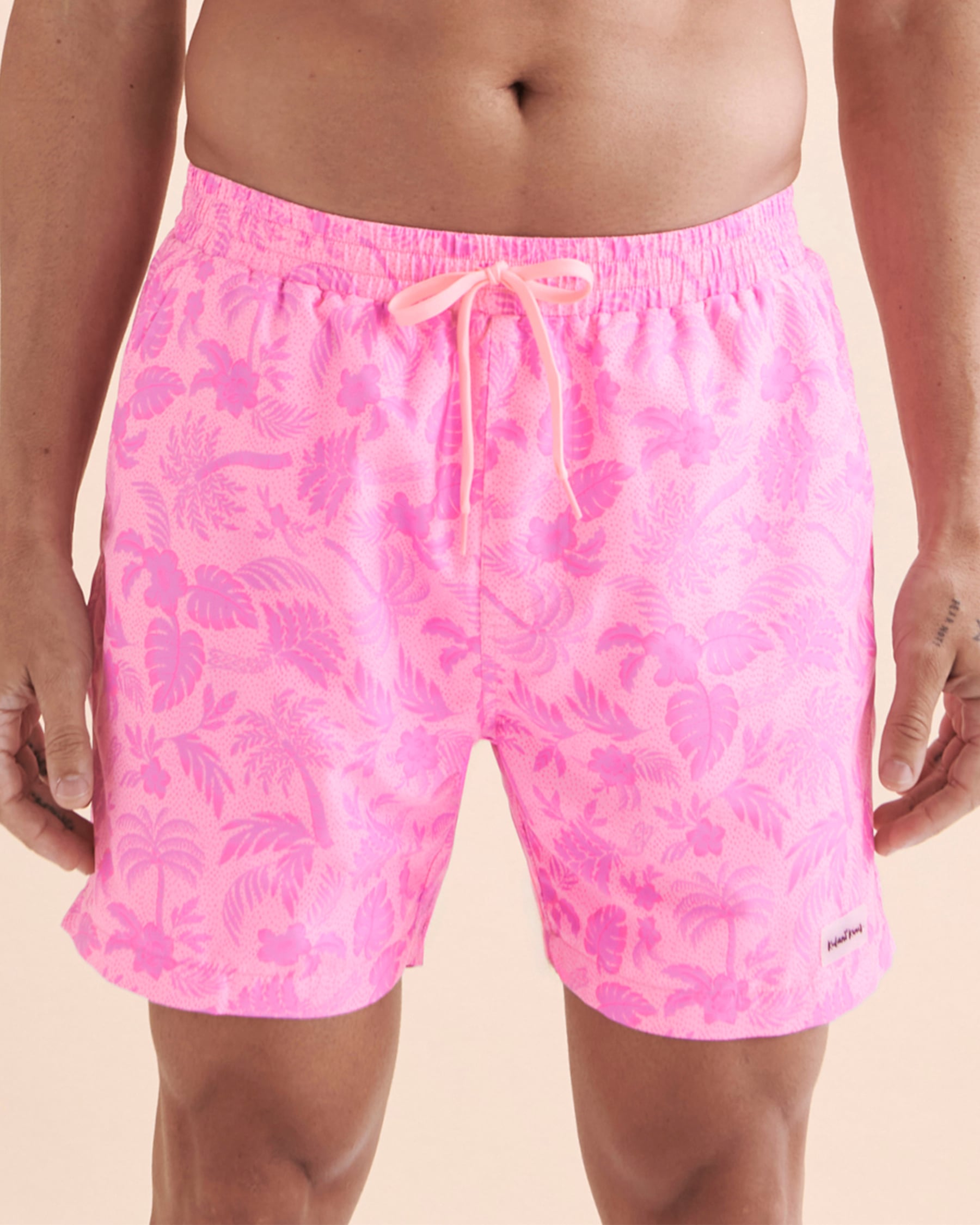 KULANI KINIS Fuchsia Fever Volley Swimsuit Fuchsia Fever TRUNK110FUFE - View5