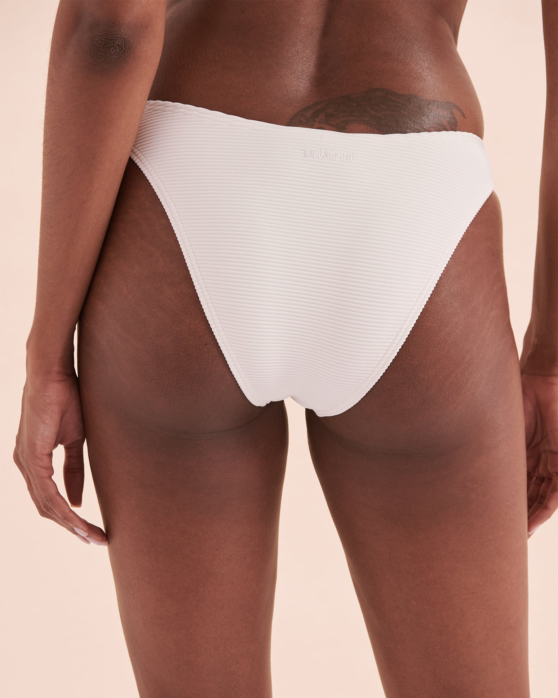 BILLABONG Tanlines Hike Brazilian Bikini Bottom Salt Crystal ABJX400139 - View2