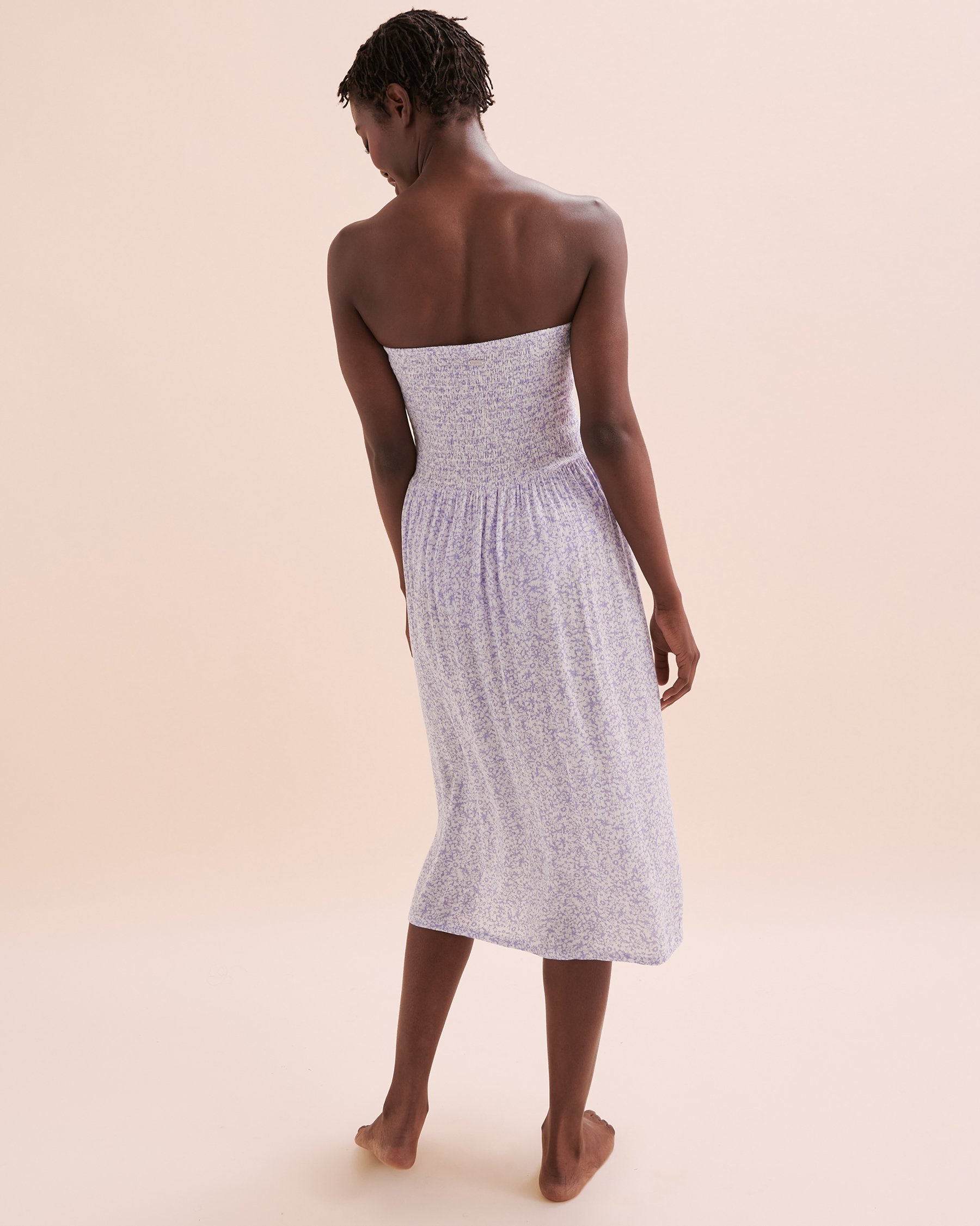 TROPIK Convertible Strapless Dress Ditsy Floral 02200061 - View8