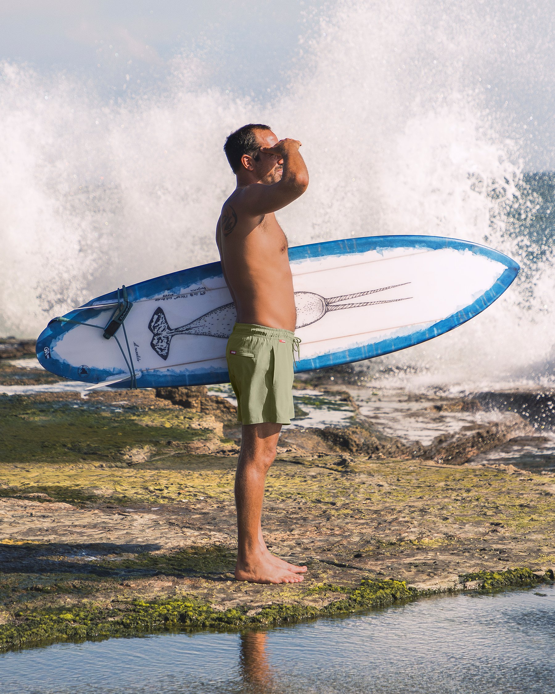 HAMABE Volley Swimsuit with Comfort Liner Sea Green 03100053 - View1