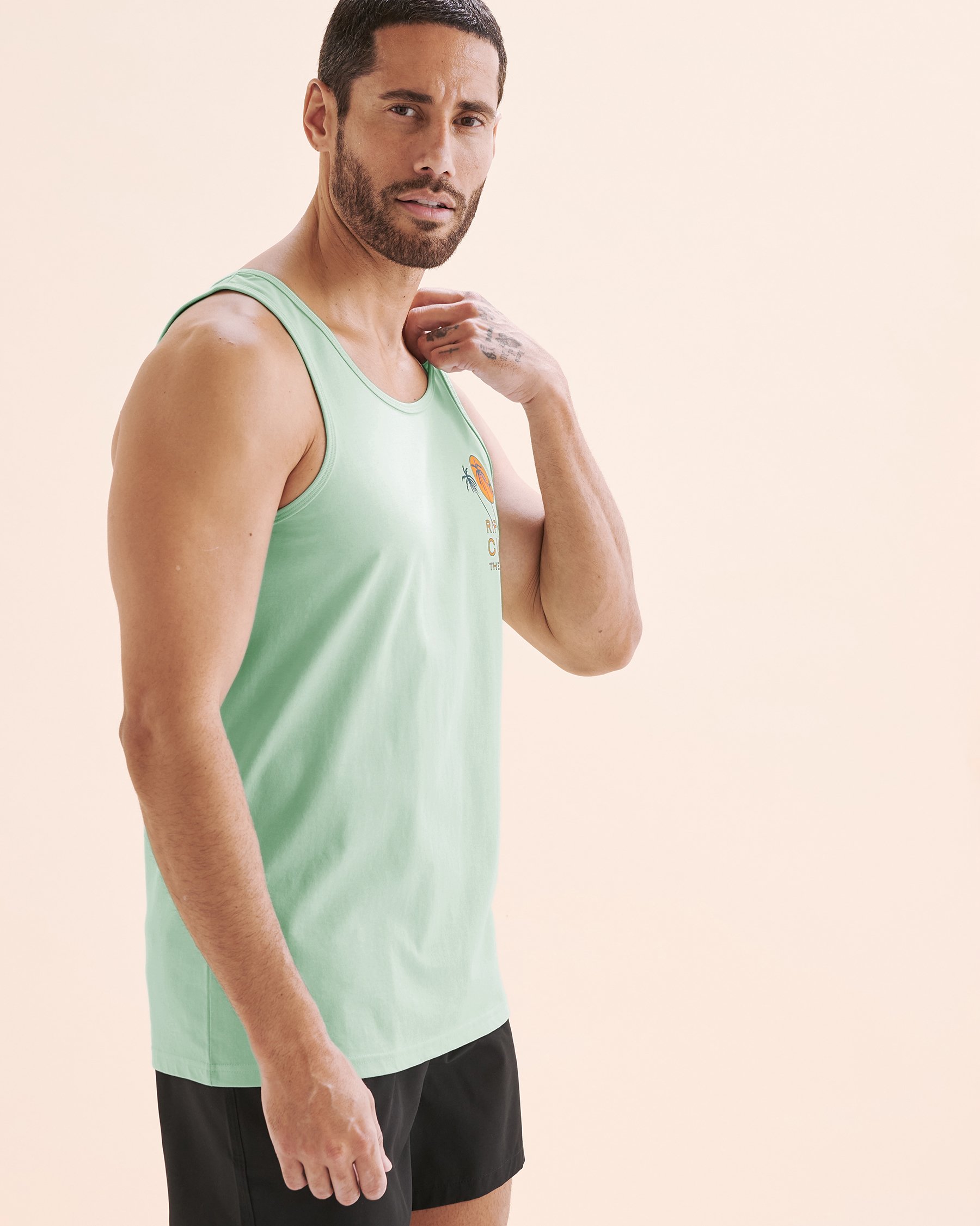 RIP CURL Camisole AOTS Cody Welsh Bleu Aqua 0POMTE - Voir4