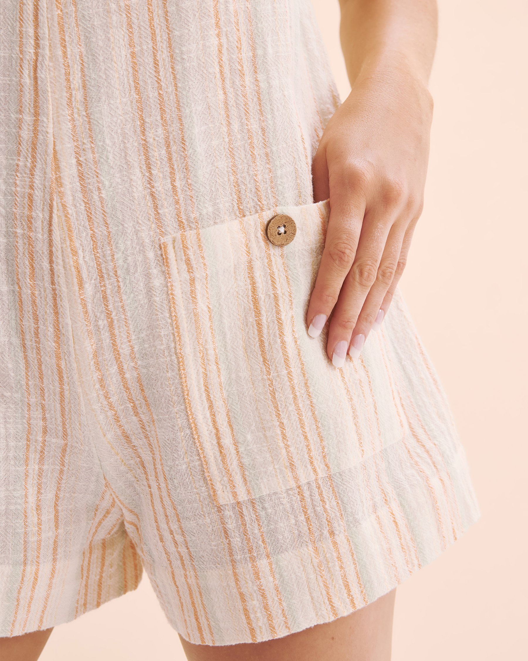 RIP CURL Classic Surf Stripes Jumpsuit Beige 00EWRO - View3