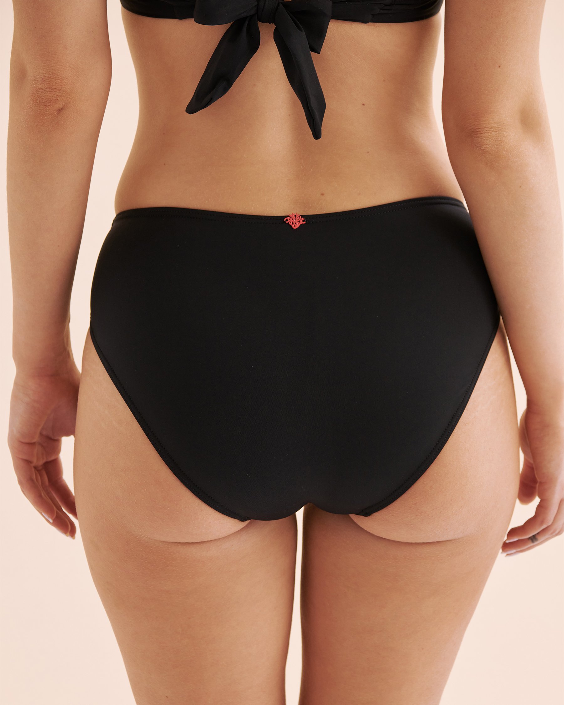 COSTA DEL REY Bas de bikini taille mi-haute Noir 01300436 - View2