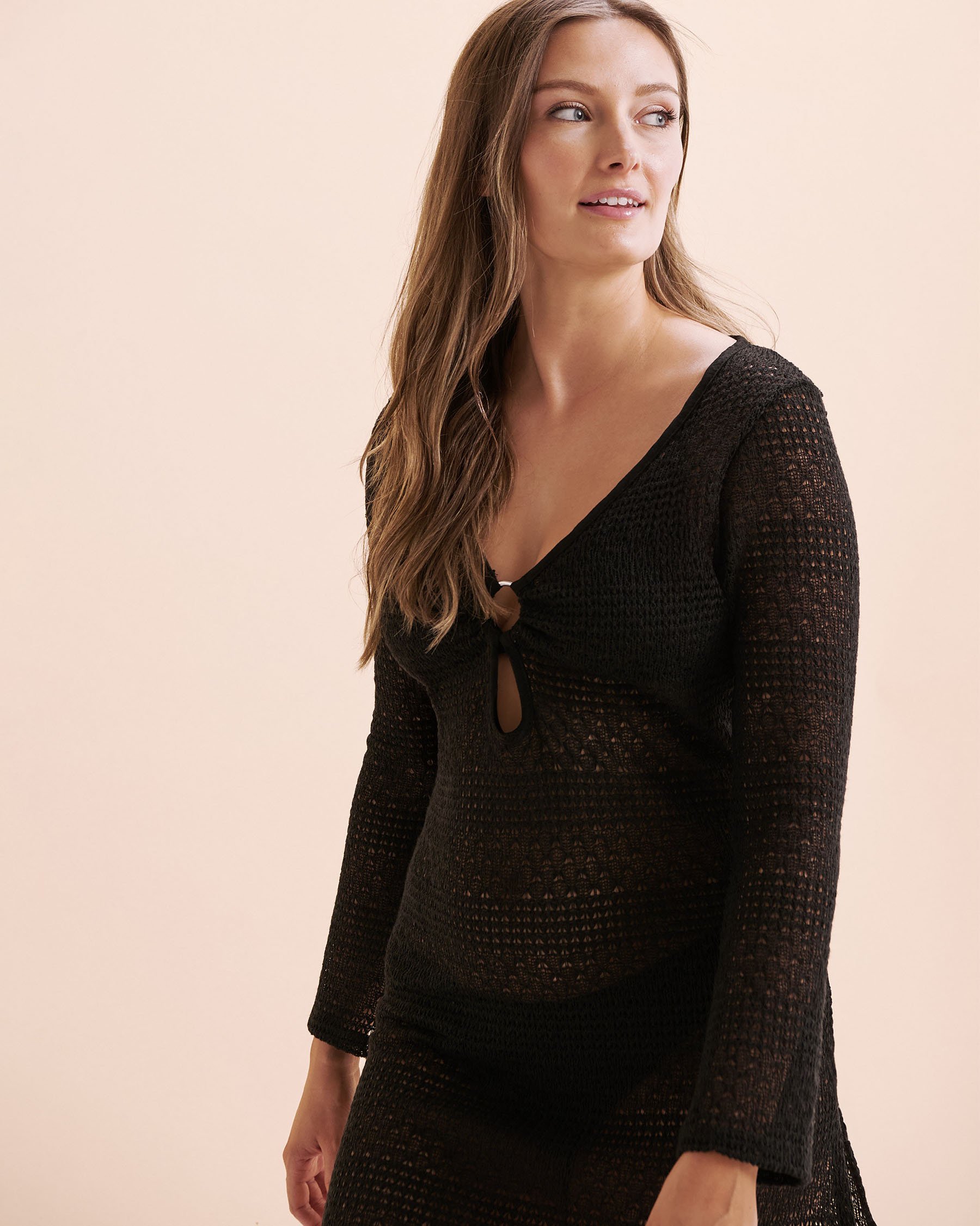 COVER ME Mallorca Long Sleeve Tunic Black 25027030 - View4