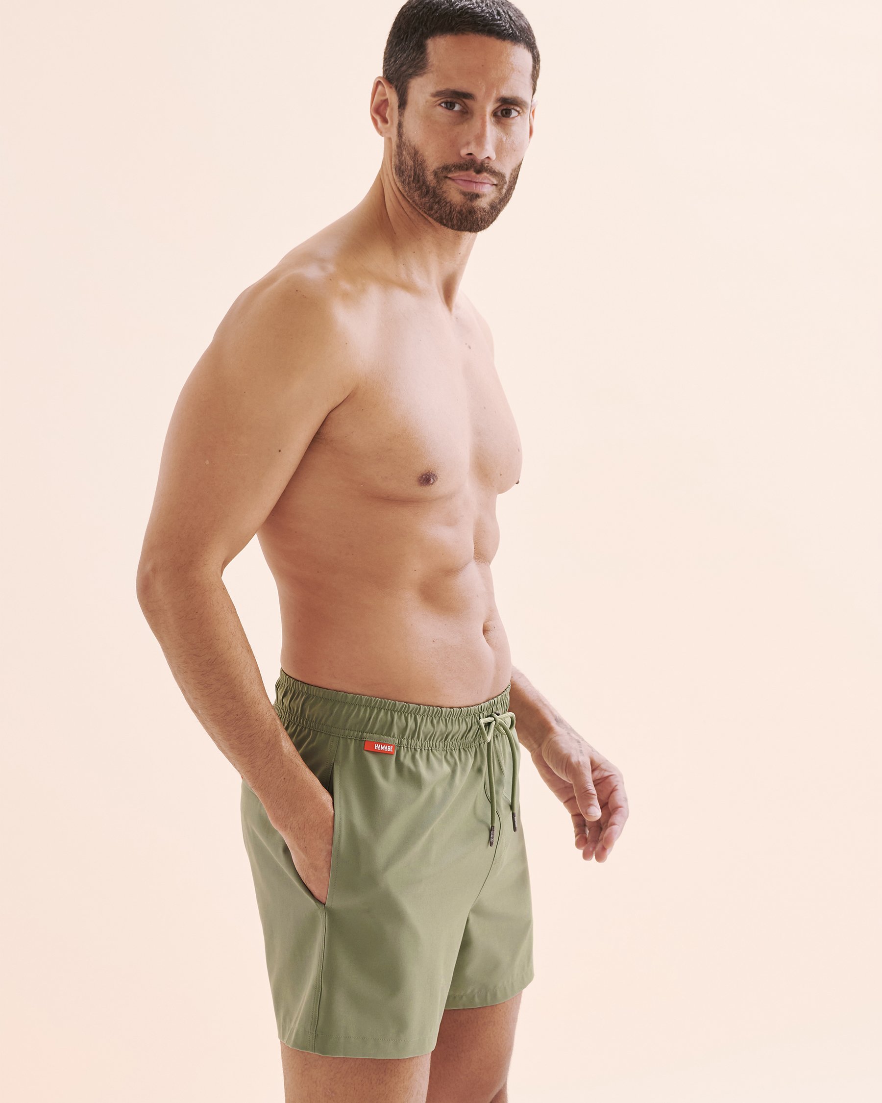 HAMABE Volley Swimsuit with Comfort Liner Sea Green 03100053 - View5