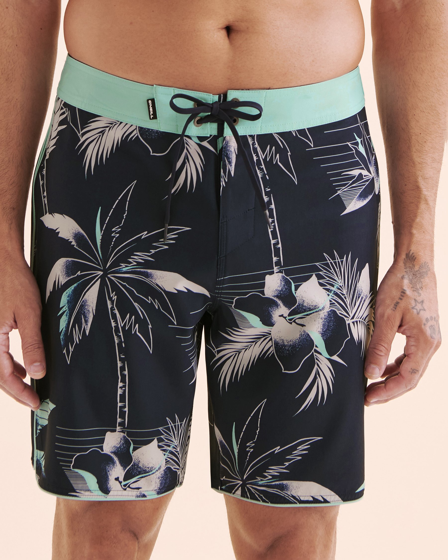 O'NEILL Maillot Boardshort Hyperfreak Mysto Scallop 19'' Bleu Marin SP5106004 - View1