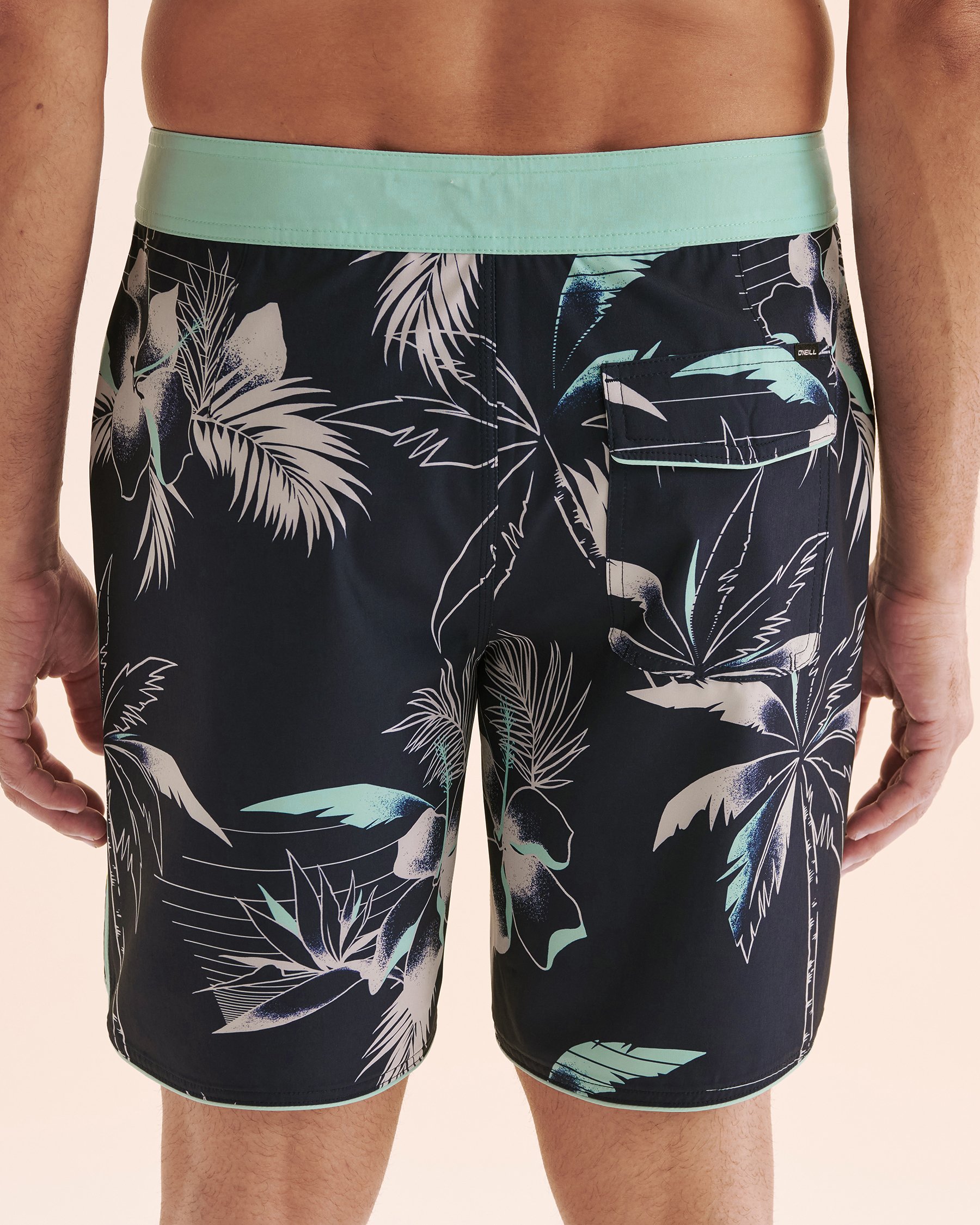 O'NEILL Maillot Boardshort Hyperfreak Mysto Scallop 19'' Bleu Marin SP5106004 - View2