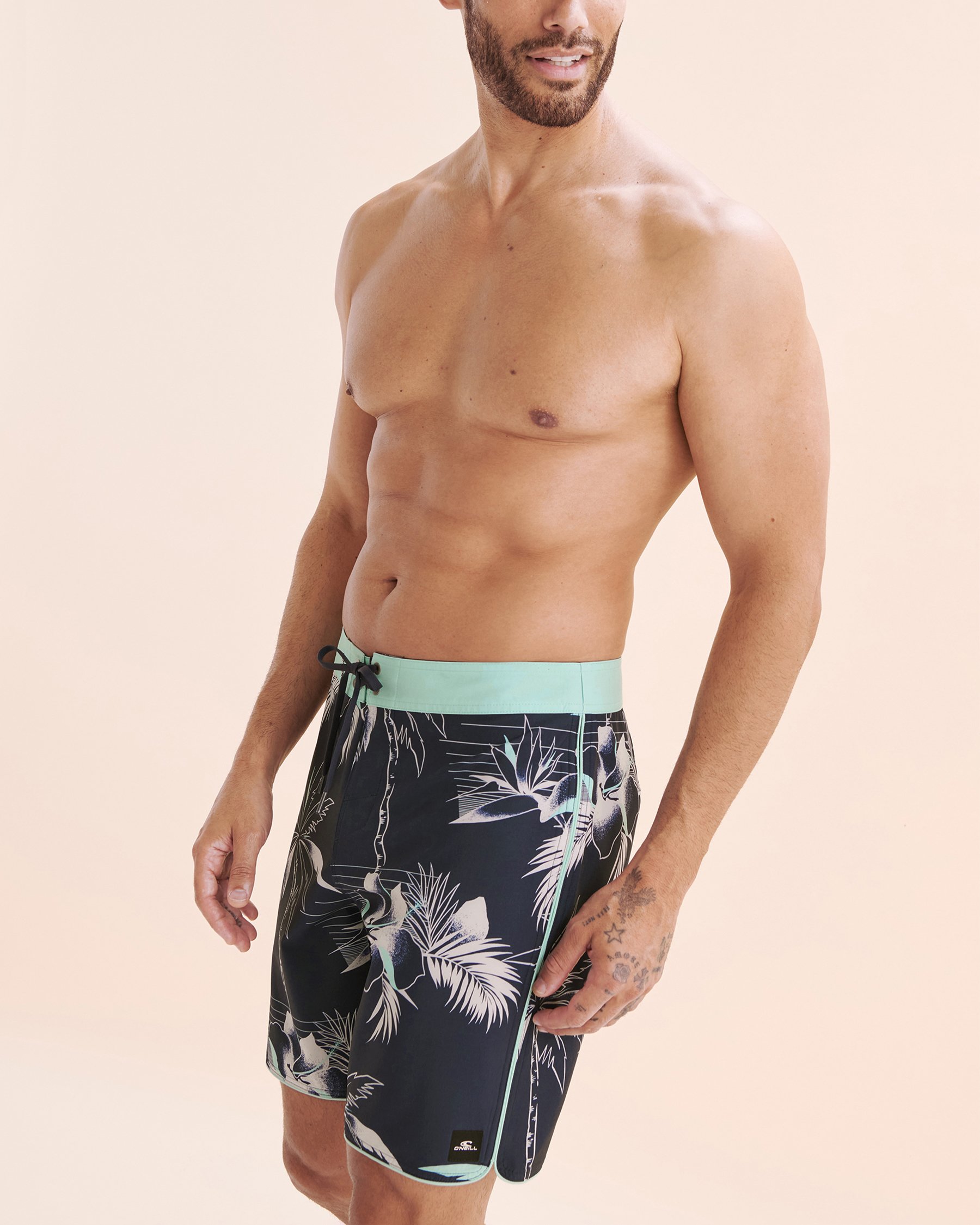 O'NEILL Hyperfreak Mysto Scallop 19'' Boardshort Swimsuit Navy Blue SP5106004 - View4