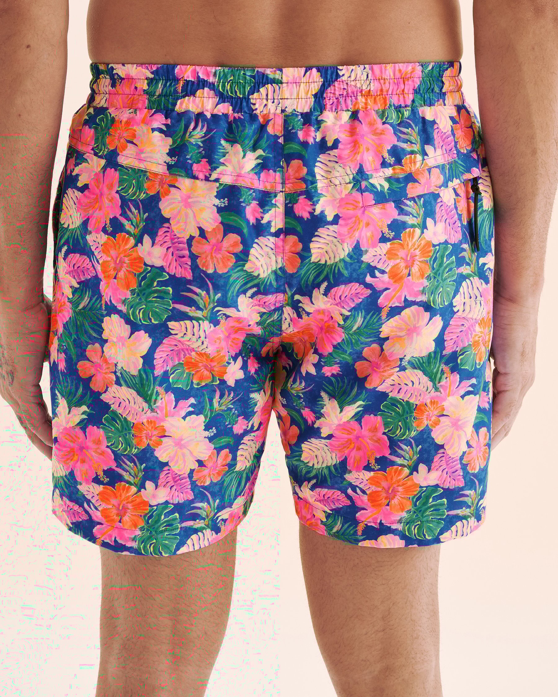 KULANI KINIS Maillot Volley Electric Palms Bleu TRUNK110ELPA - Voir9