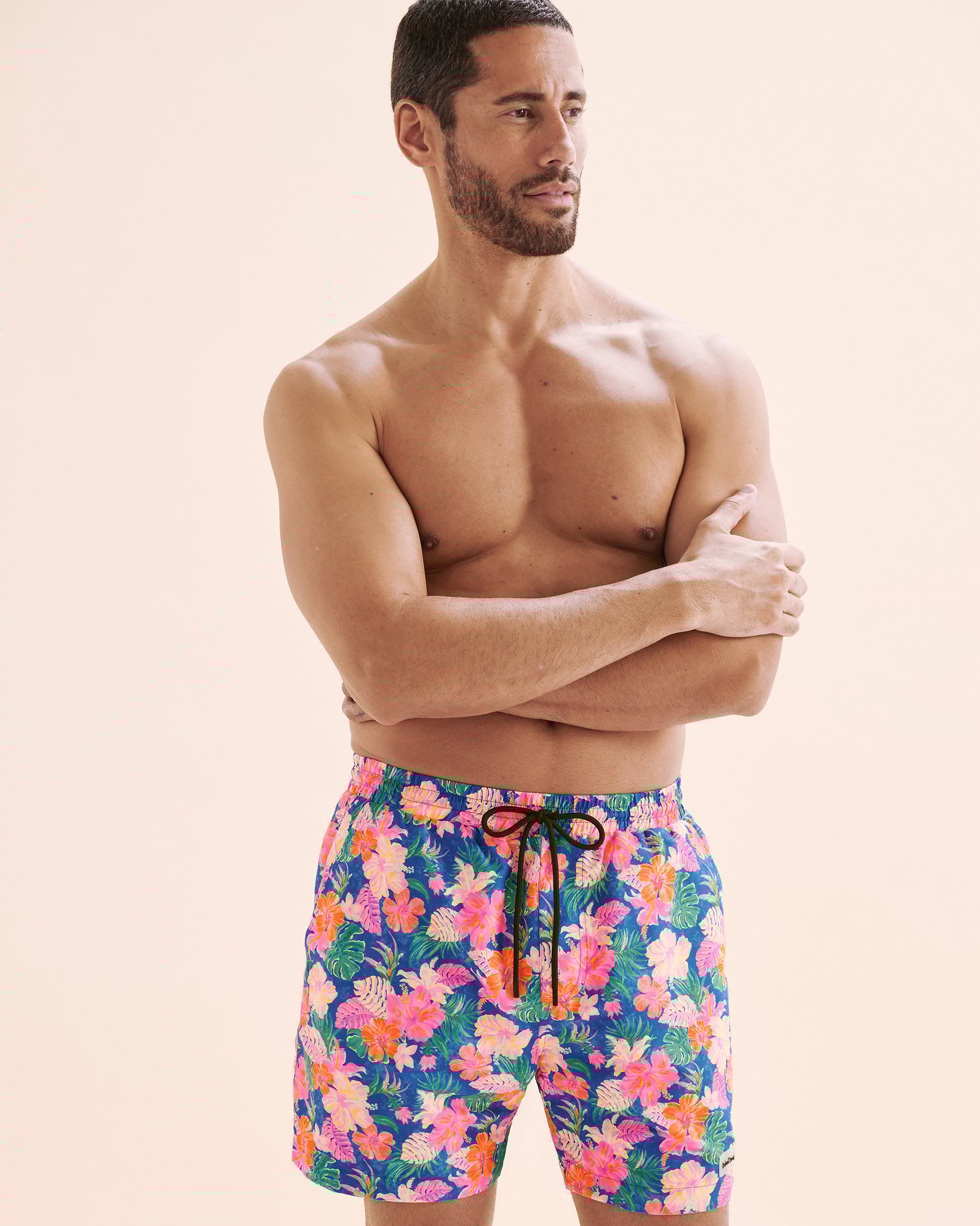 KULANI KINIS Maillot Volley Electric Palms Bleu TRUNK110ELPA - Voir11