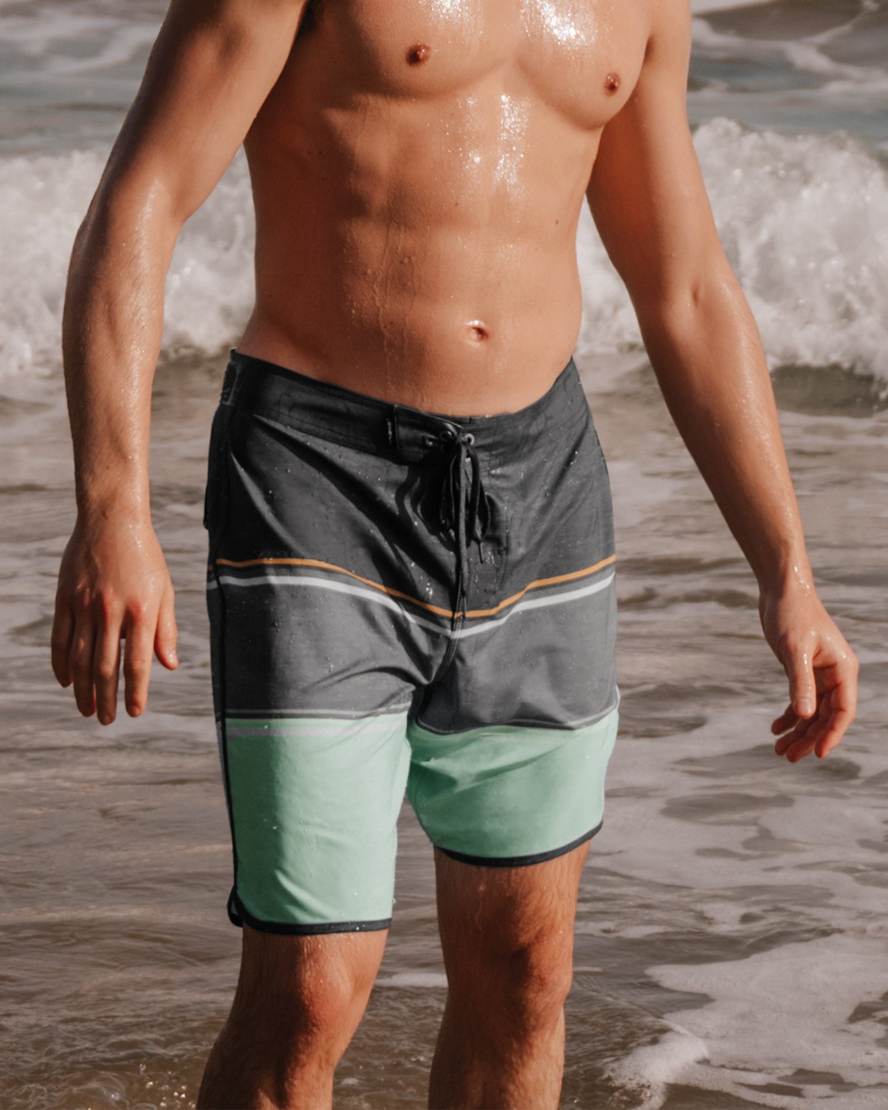 O'NEILL Lennox Scallop 19'' Boardshort Swimsuit Graphite Grey SP5106011 - View4