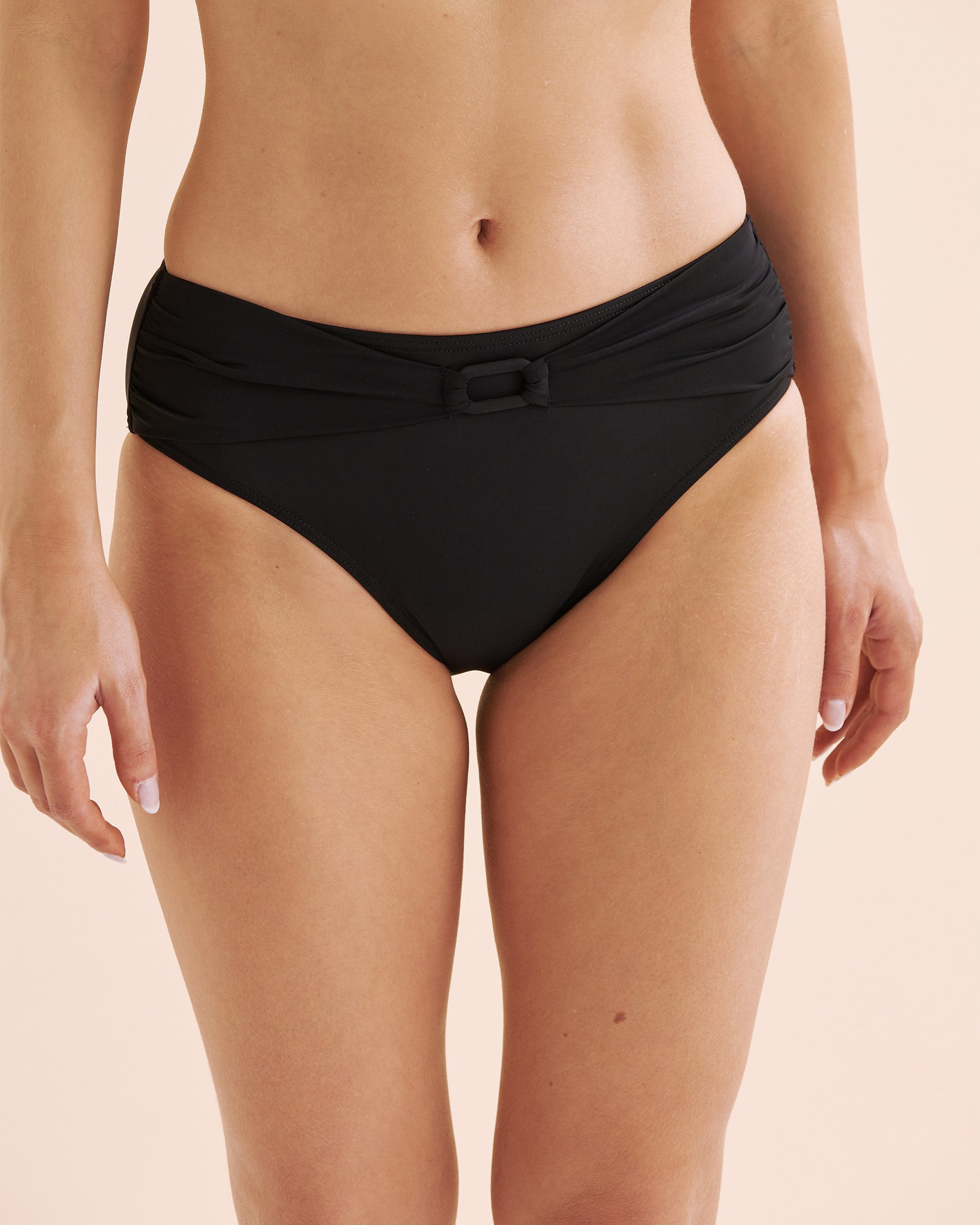 COSTA DEL REY Bas de bikini taille mi-haute Noir 01300436 - Voir1