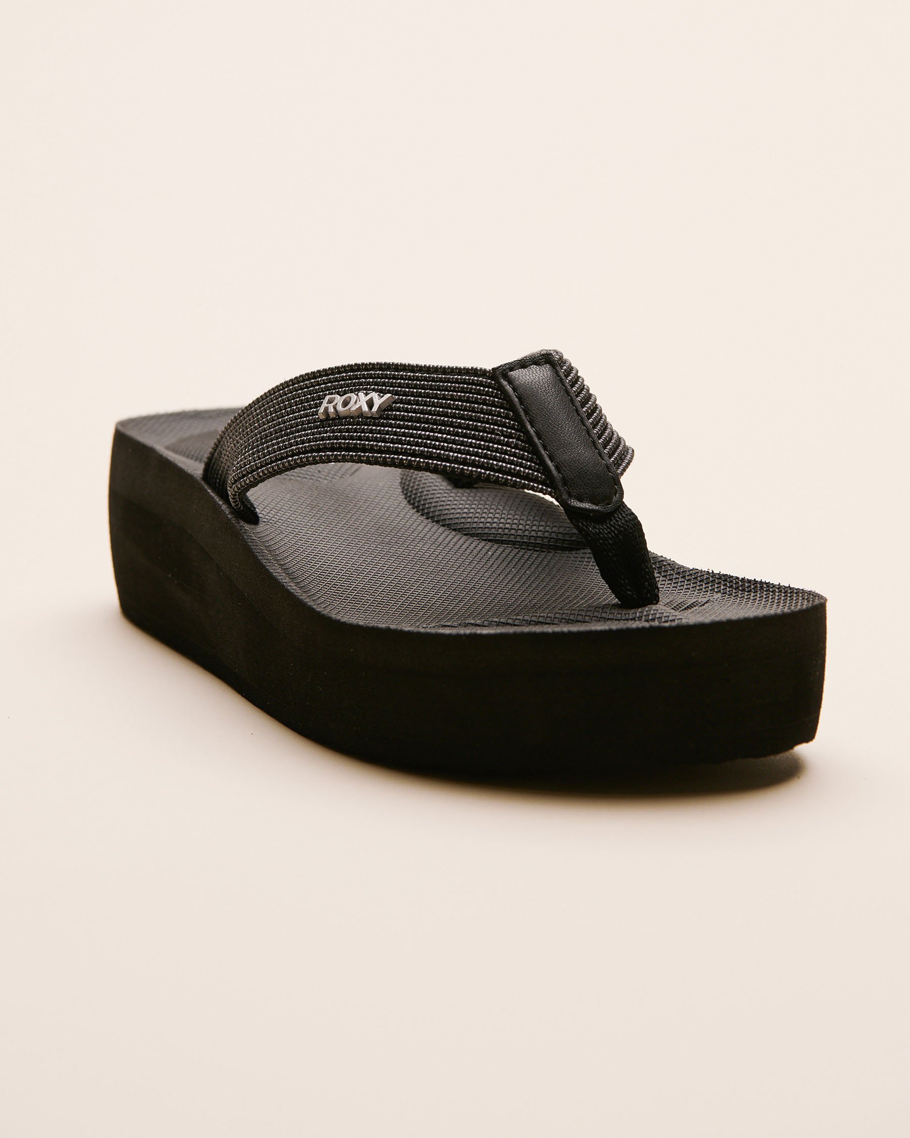 ROXY Sandales compensées Play Day Noir 14039265 - Voir4