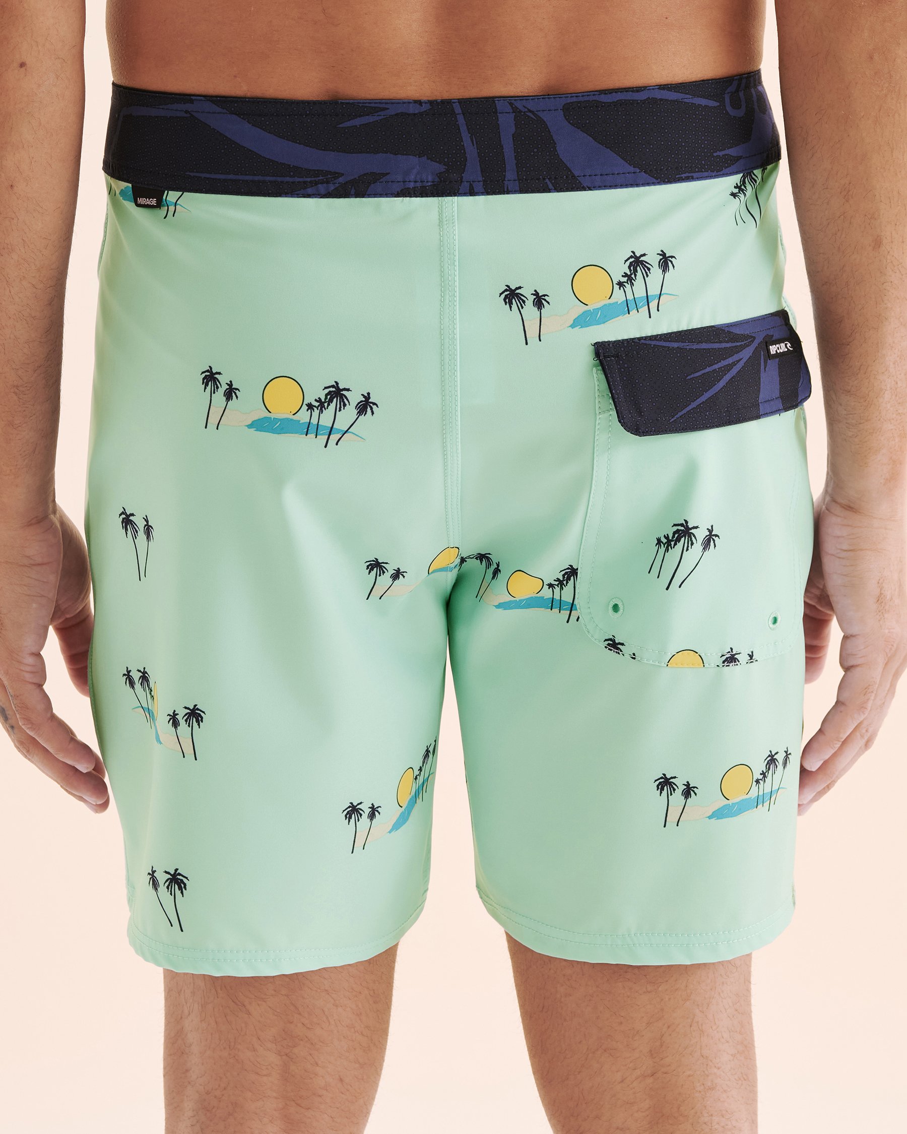 RIP CURL Maillot boardshort AOTS Mirage Cody Welsh Bleu Aqua 0BKMBO - View2